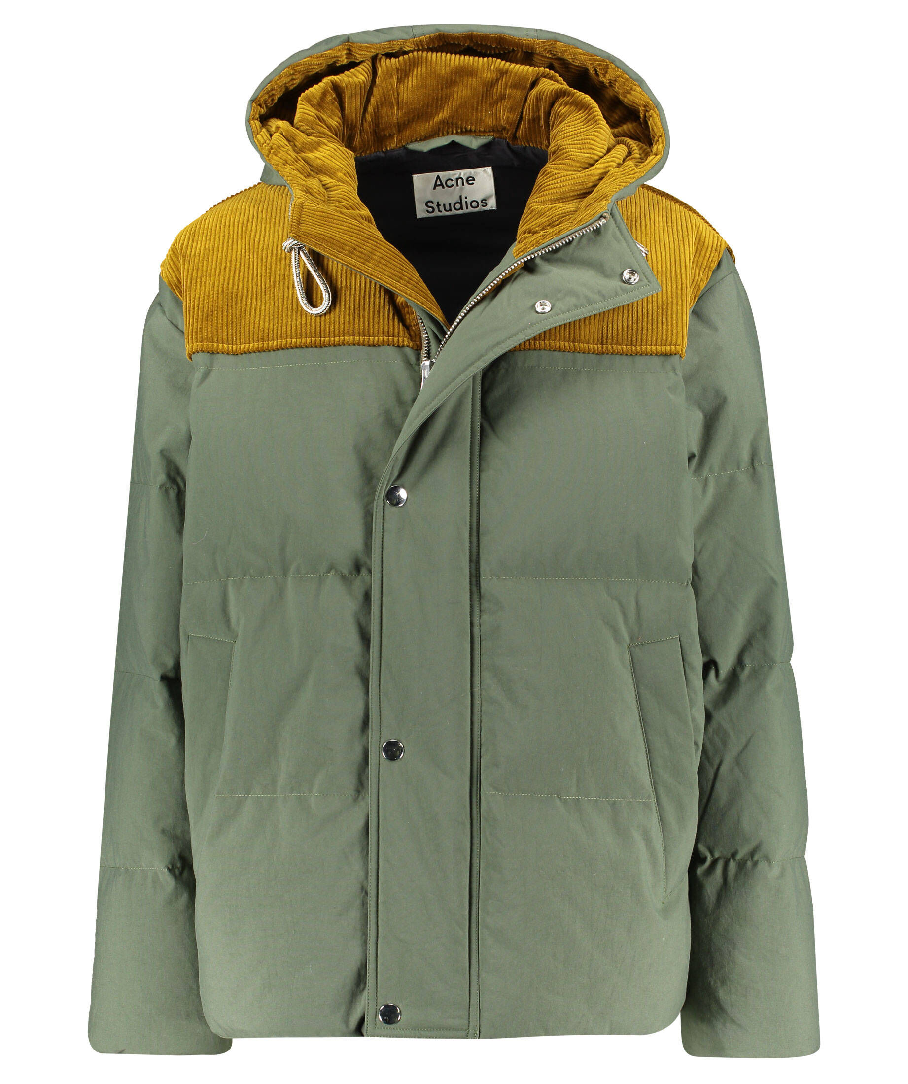 acne studios orfeo canvas down jacket