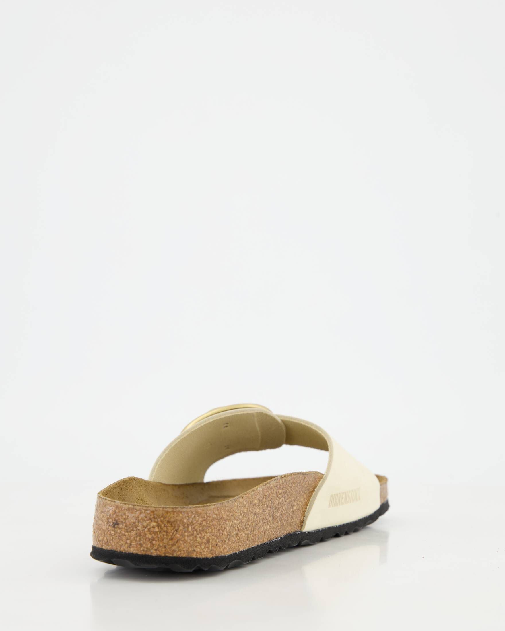 Birkenstock Damen Pantolette MADRID BIG BUCKLE Aus Nubukleder In Wei birkenstock-damen-pantolette-madrid-big-buckle-aus-nubukleder-in-wei