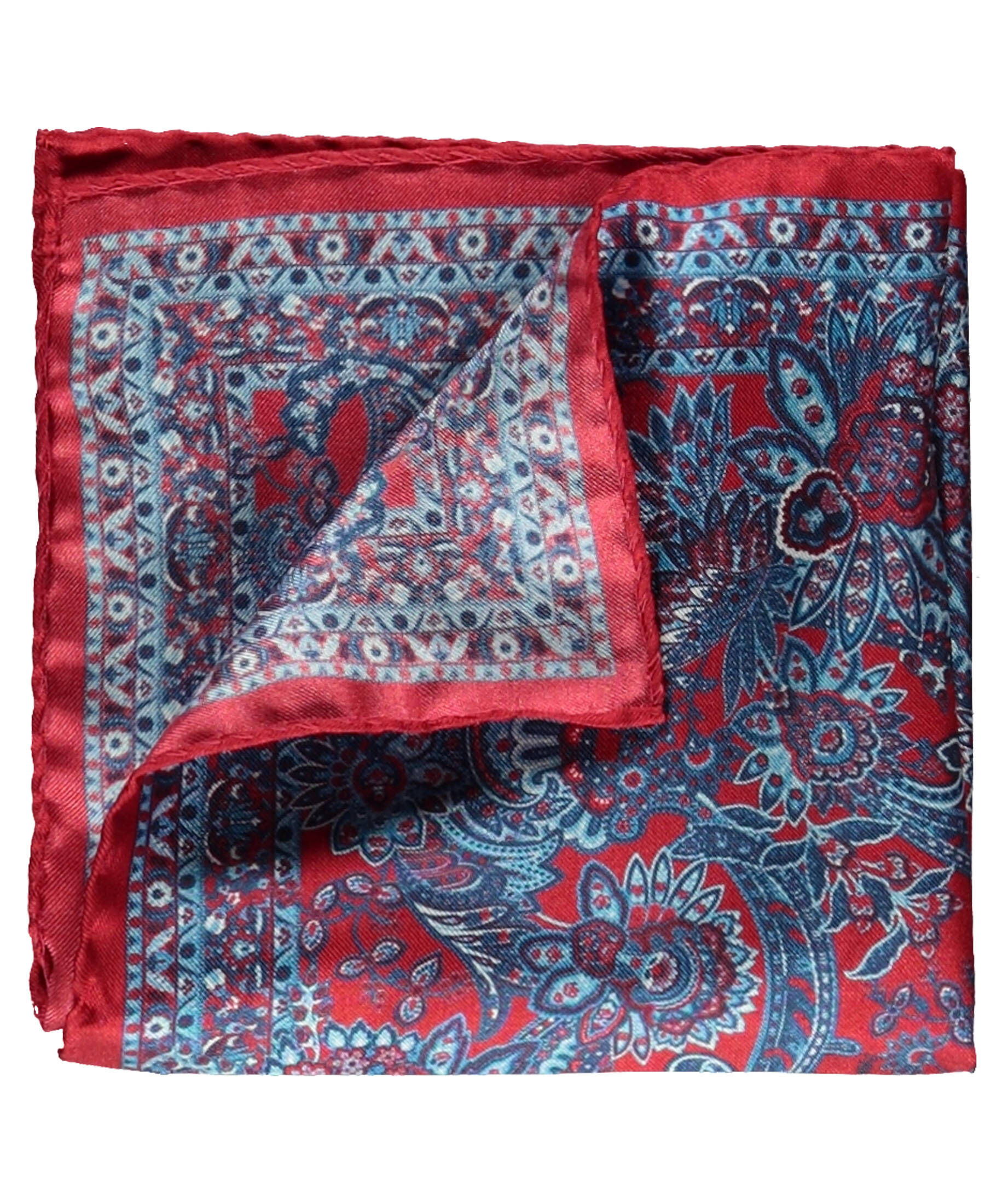 Herren Einstecktuch Baumwolle Kariert 23x23cm - Elegantes Accessoire