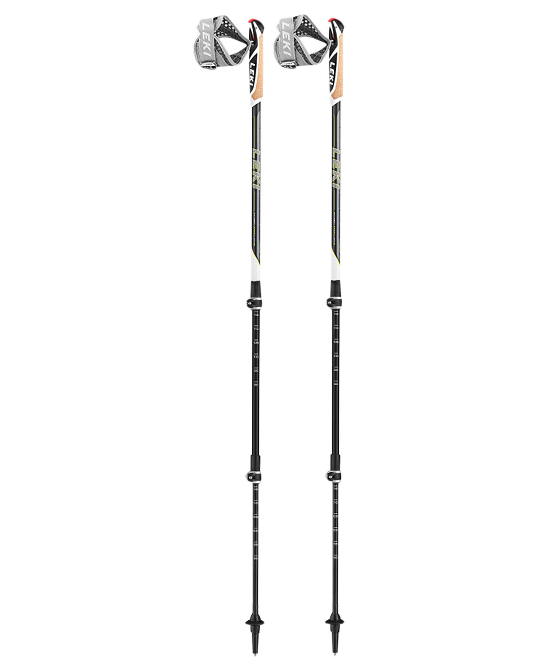 OneWay Team 4 Mag Carbon Nordic Walking Stöcke - Magnetisches Schnellverschlusssystem