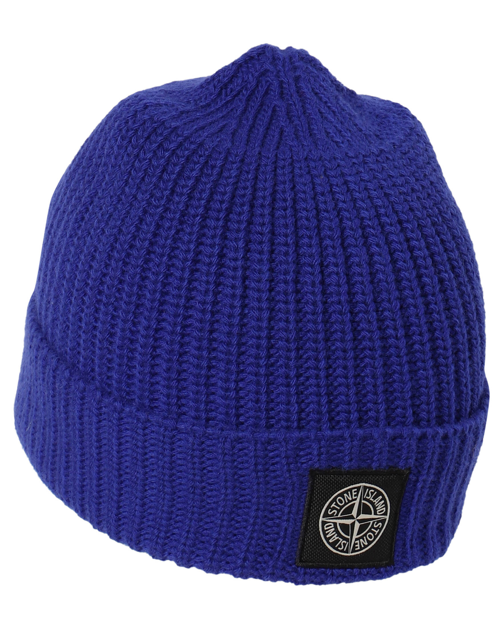 Nebelkind Herren Beanie Mit Tattoo-Patch - Schwarze Strickmütze Folded Für Winter