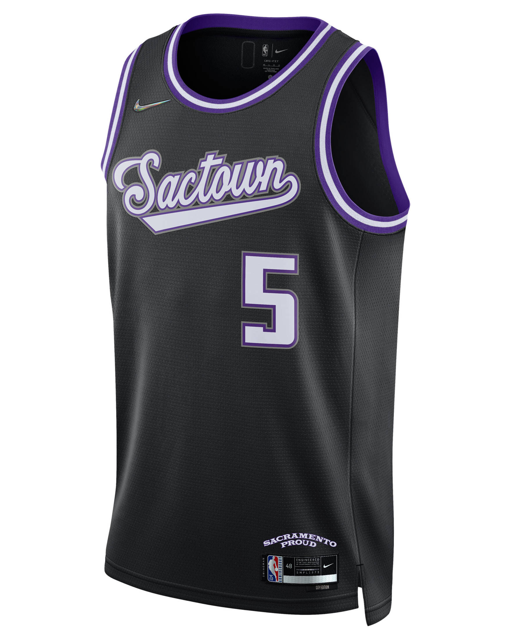 Nike Herren Basketballtrikot NBA SACRAMENTO KINGS_City E ...