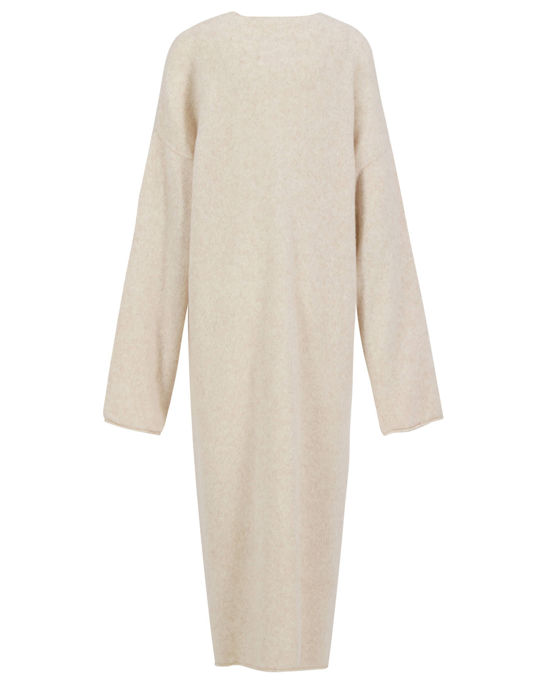 Stilvolles Strickkleid Für Damen - Langarm & Schmal Geschnitten