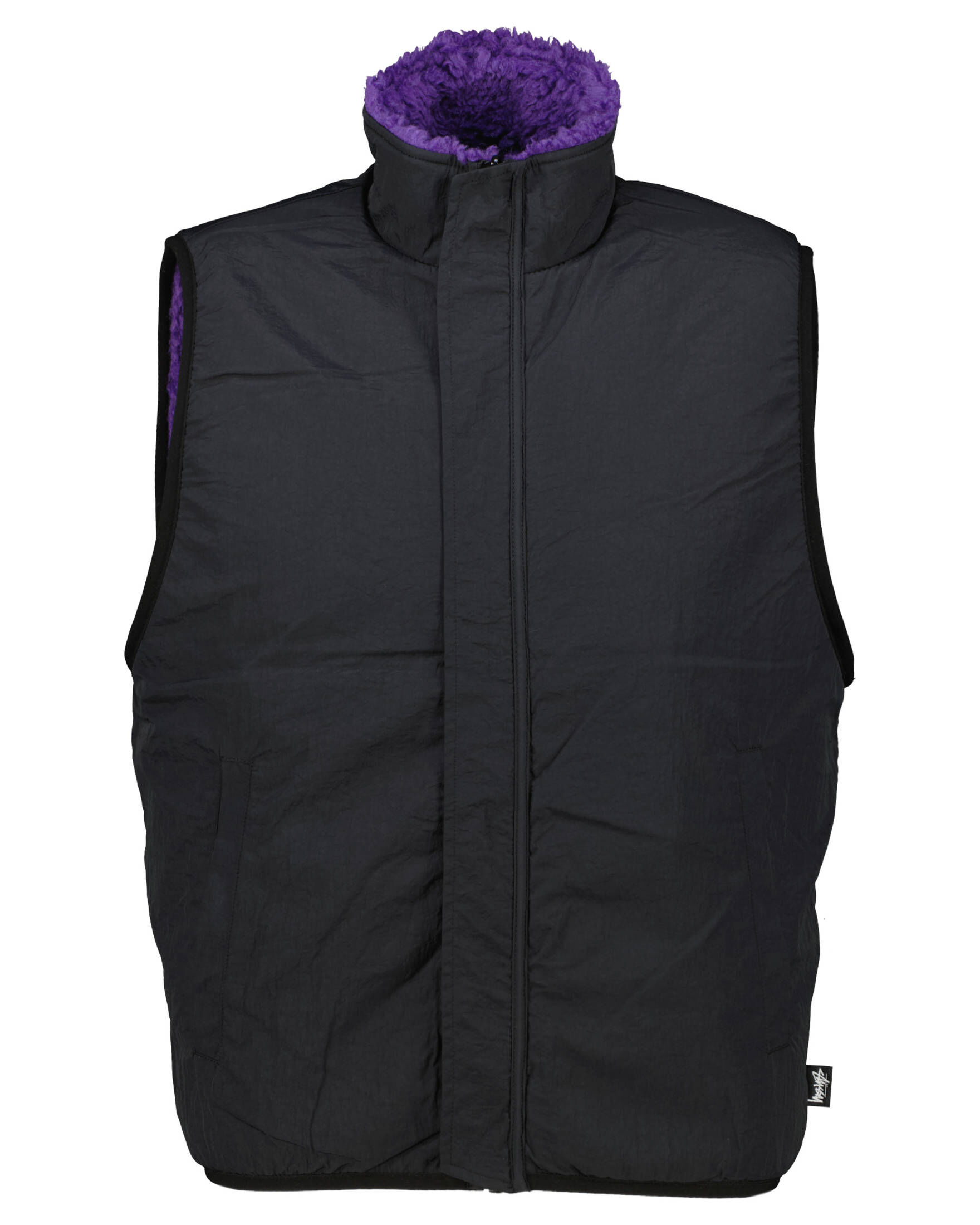 Wrangler Herren Weste Mit Kapuze - Sherpa Gefüttert