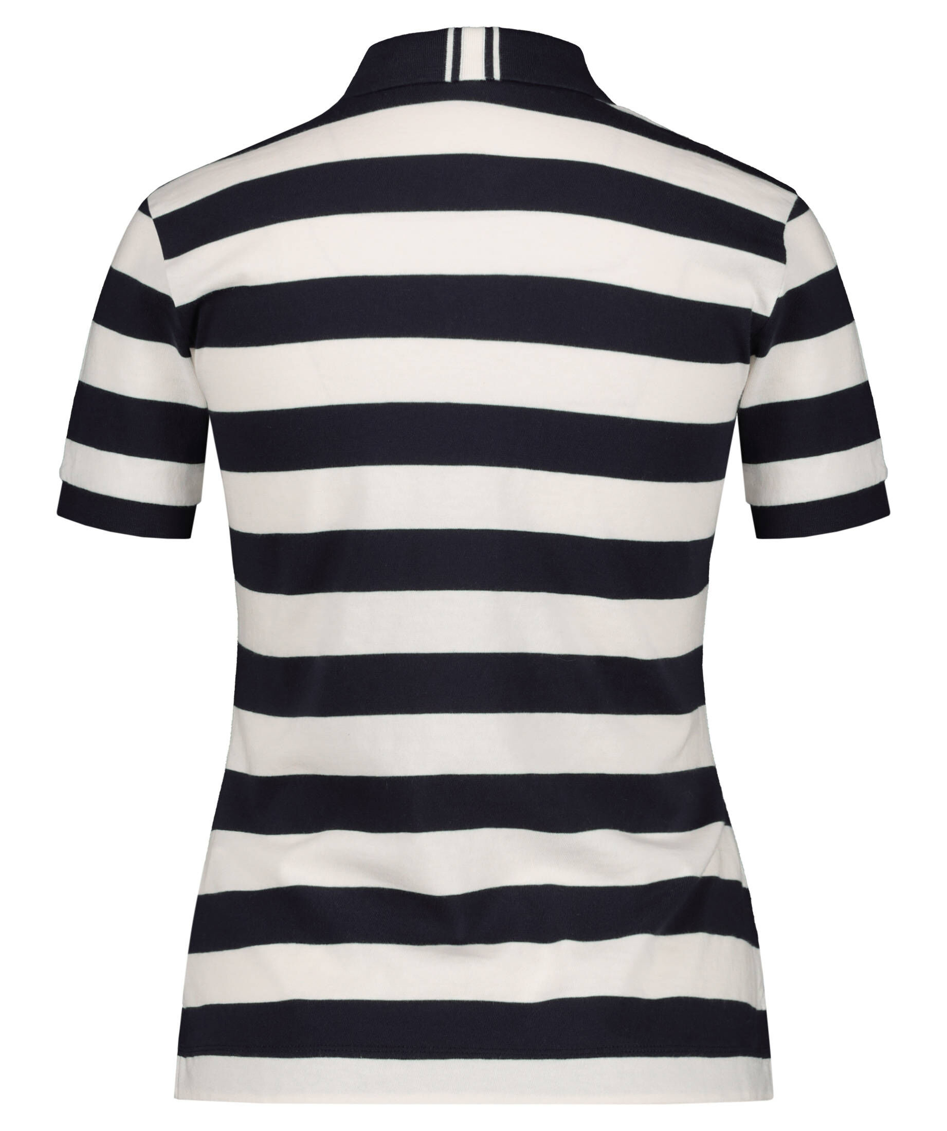 damen poloshirt kurzarm blau