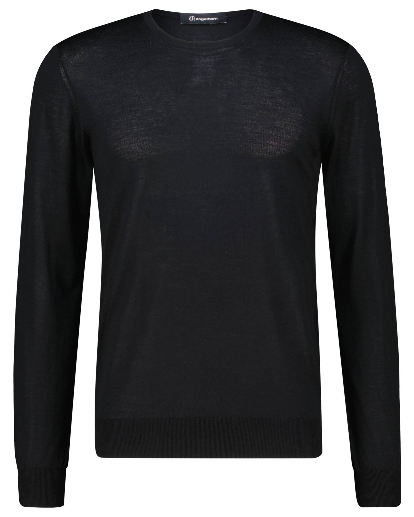 Feinstrickpullover Herren Baumwollmix - Modischer Winterpullover Mit Rundhalsausschnitt