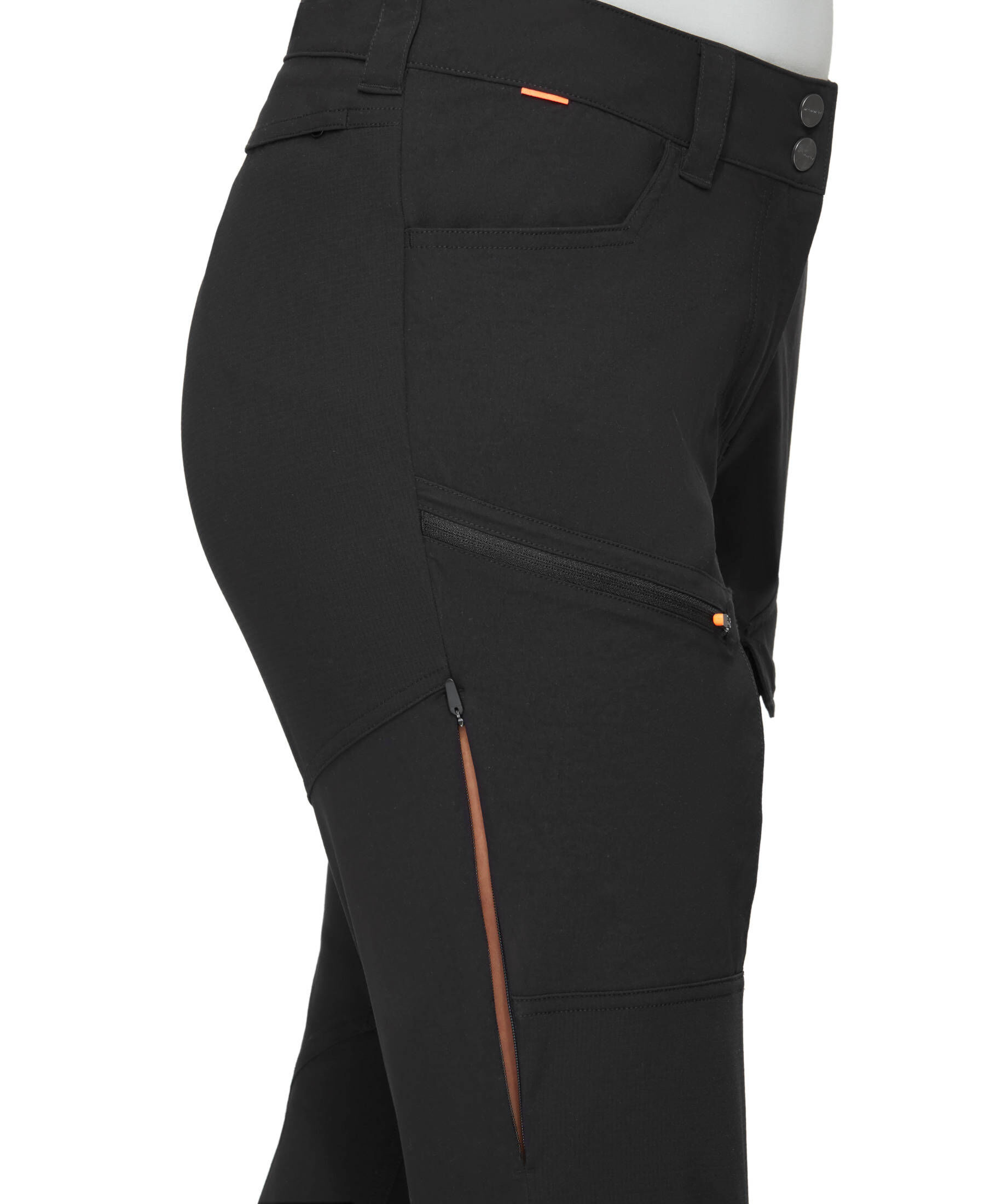 Mammut Zinal Hybrid Leggings Donna | Ibridi Elastici Con Rinforzi | Idrorepellenti DWR | Per Escursioni E Trekking - 5