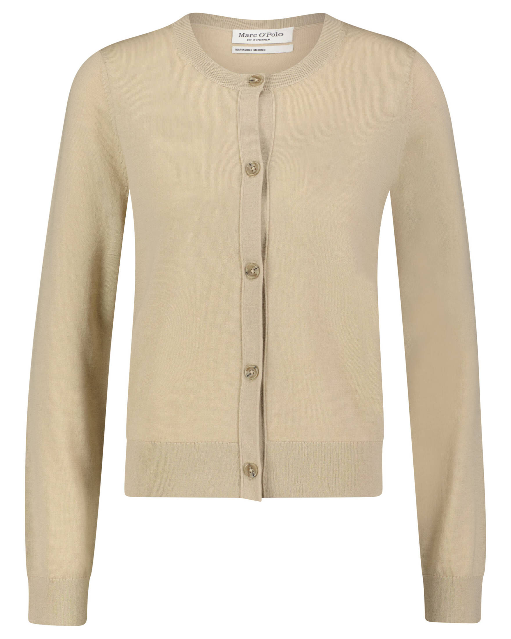 Komiseup Strickjacke Damen Kurz - Feinstrick Cardigan Mit Knöpfen