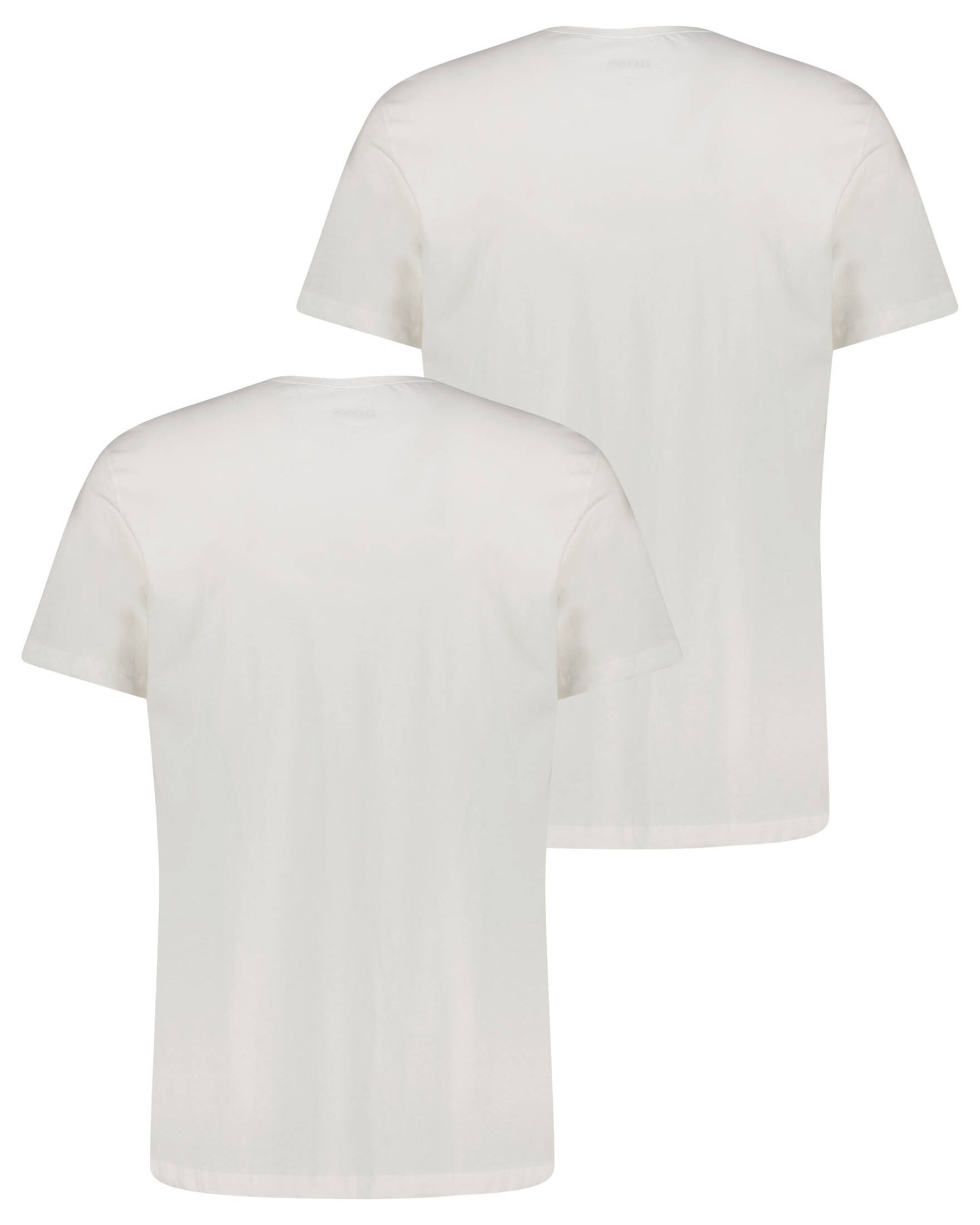 2er Pack Herren Unterhemden Kurzarm - Business Unterhemd Rundhals Aus Baumwolle