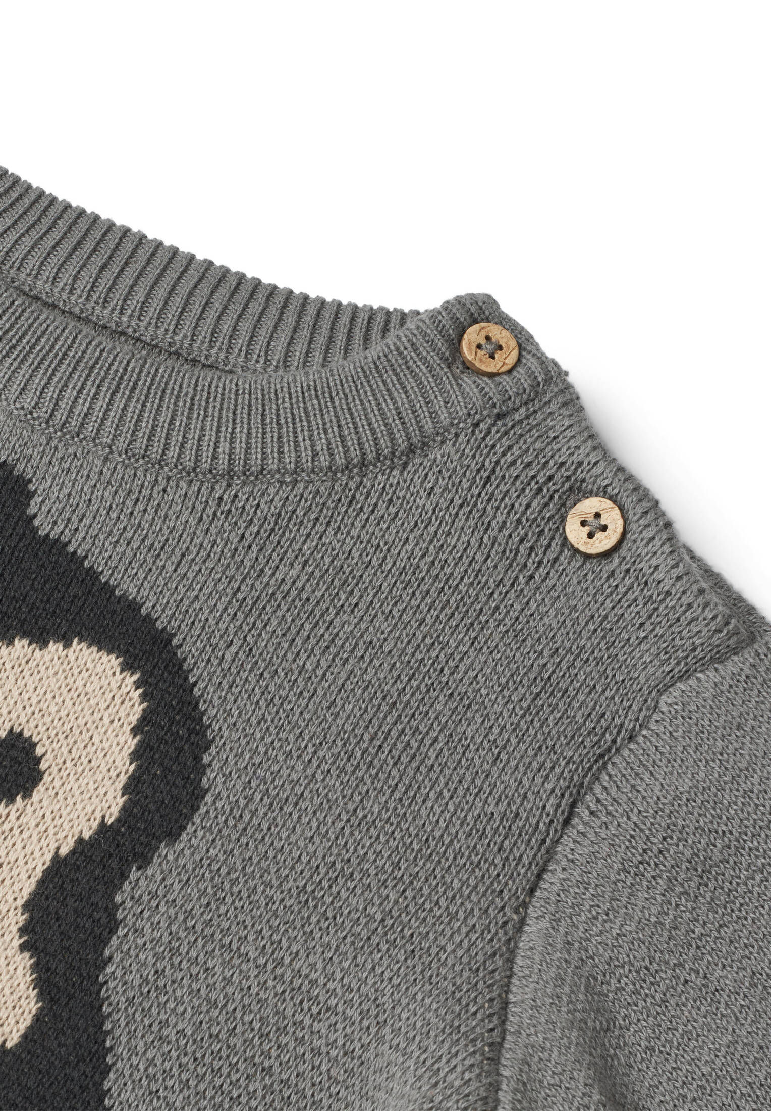 Sterntaler Kinder Strickpullover - 100% Baumwolle Mit Schulterknöpfen Größe 62