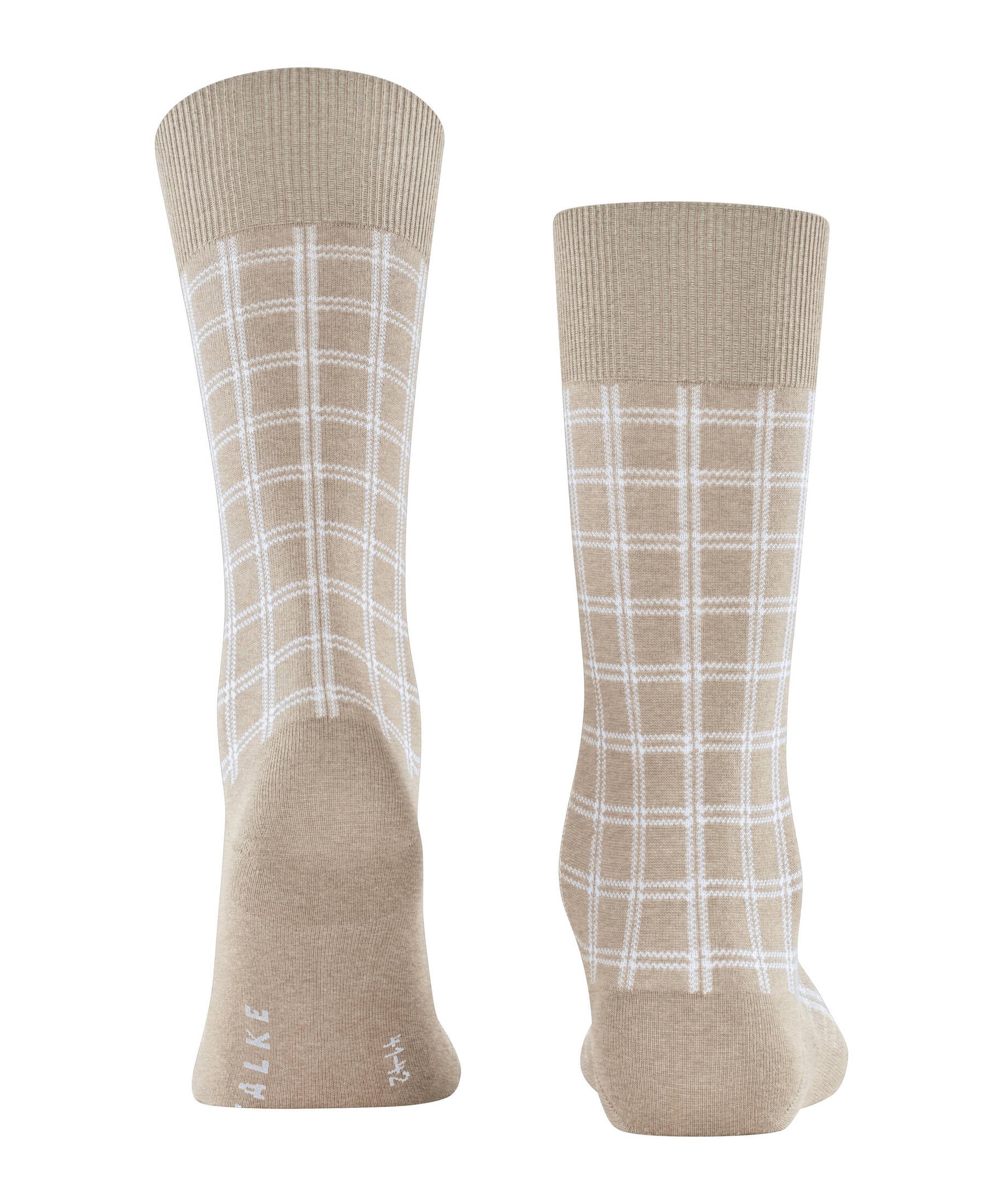 Falke Herren Socken Family 2er Pack – Größe 39-42, Navyblue Melange, 98% Baumwolle, Mit Verstärkten Belastungszonen