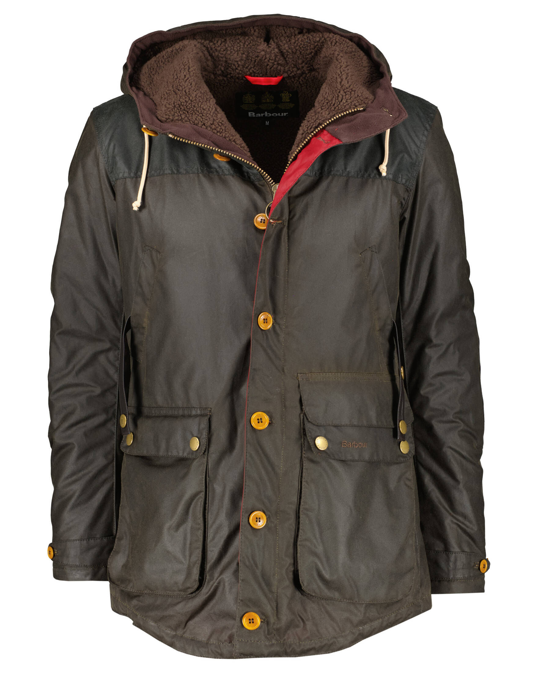 Barbour Herren Parka GAME WAXED in Grun kaufen engelhorn