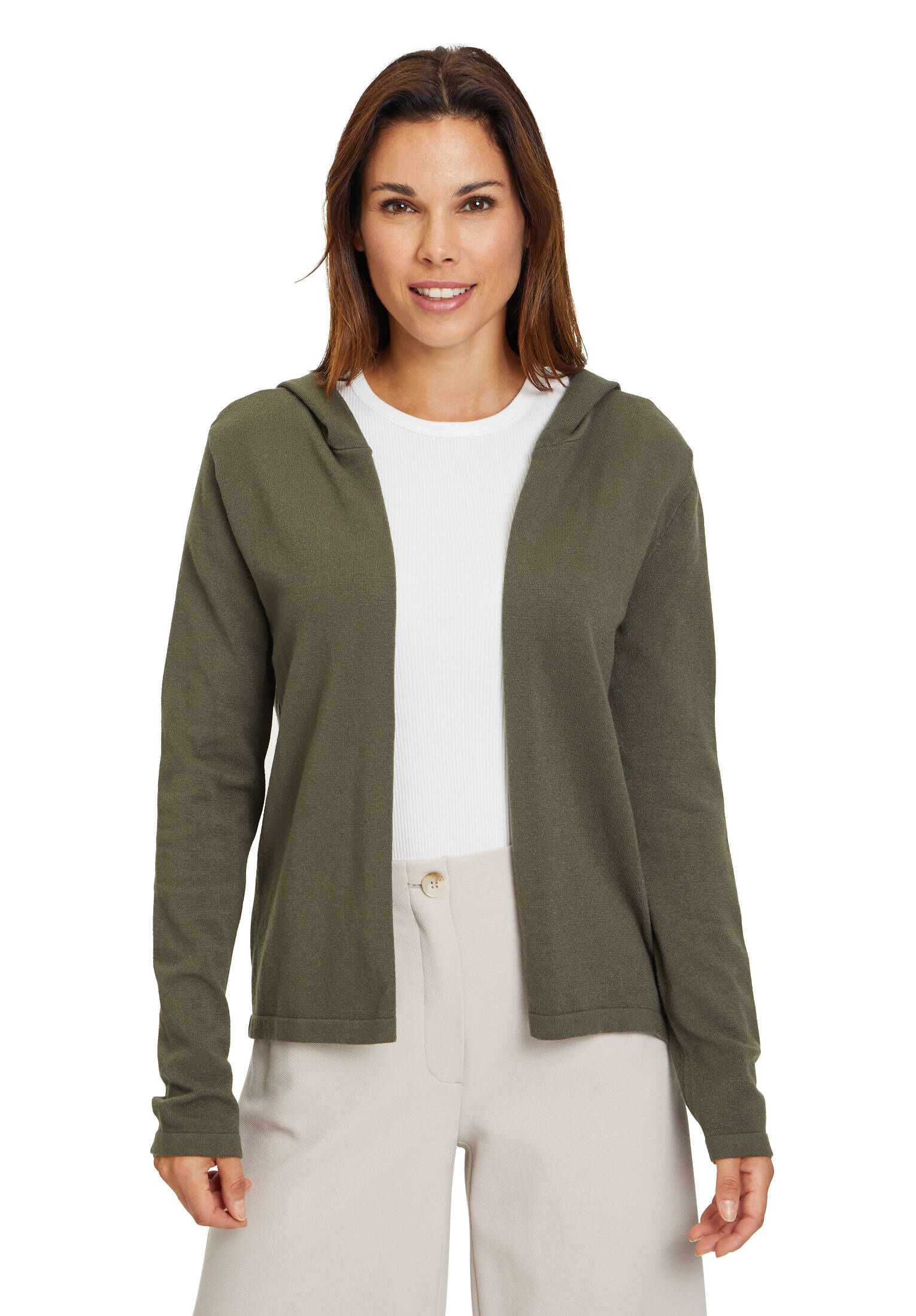 More & More / Damen-Strick / Cardigan with Buttons main image 1