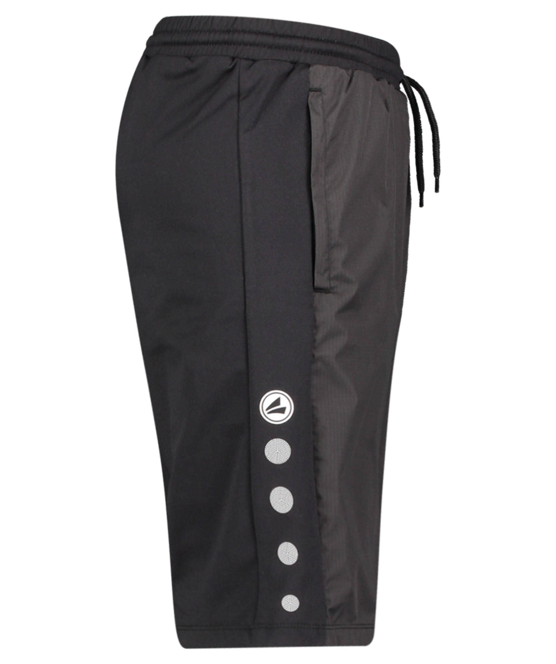 Jako Active 3/4 Trainingsshort Für Herren | Schwarz - Weiß