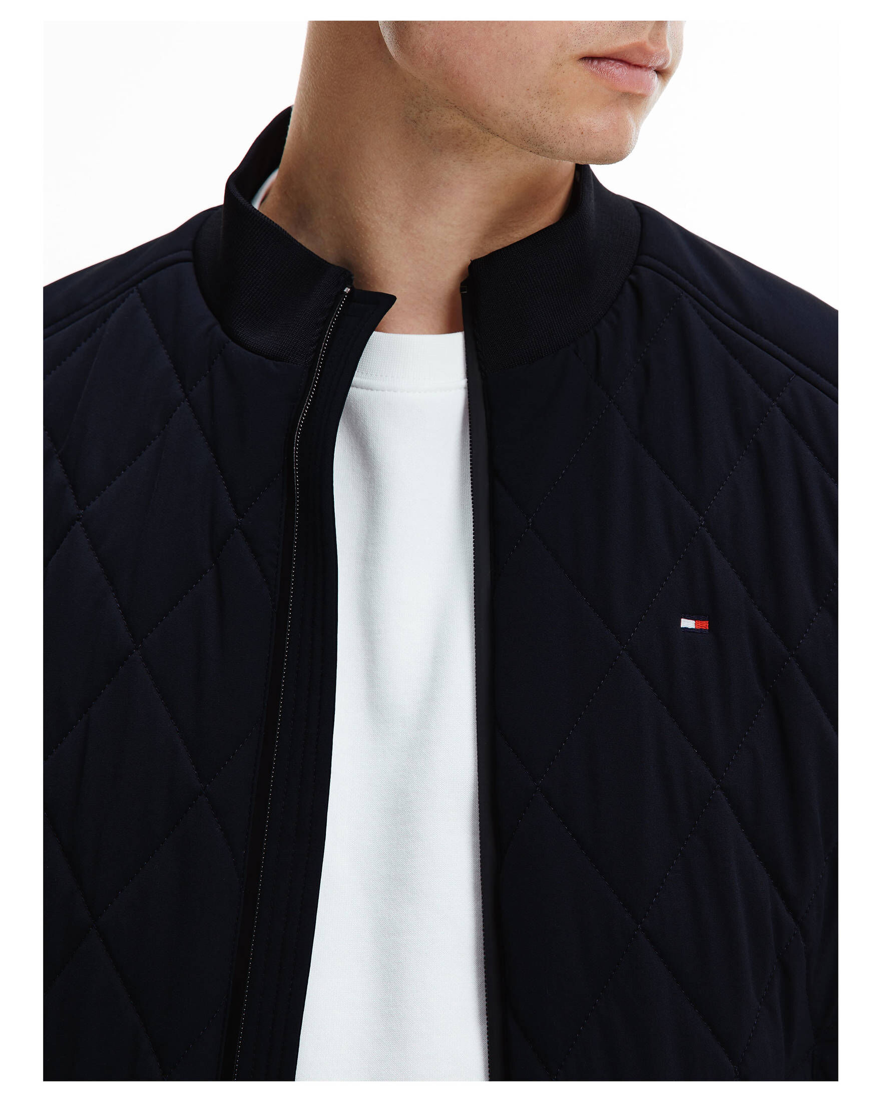 tommy hilfiger basic quilted jacket