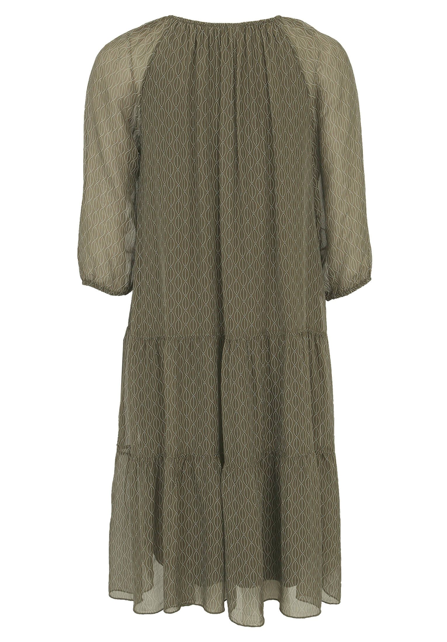 sommerkleid mit 3 4 arm