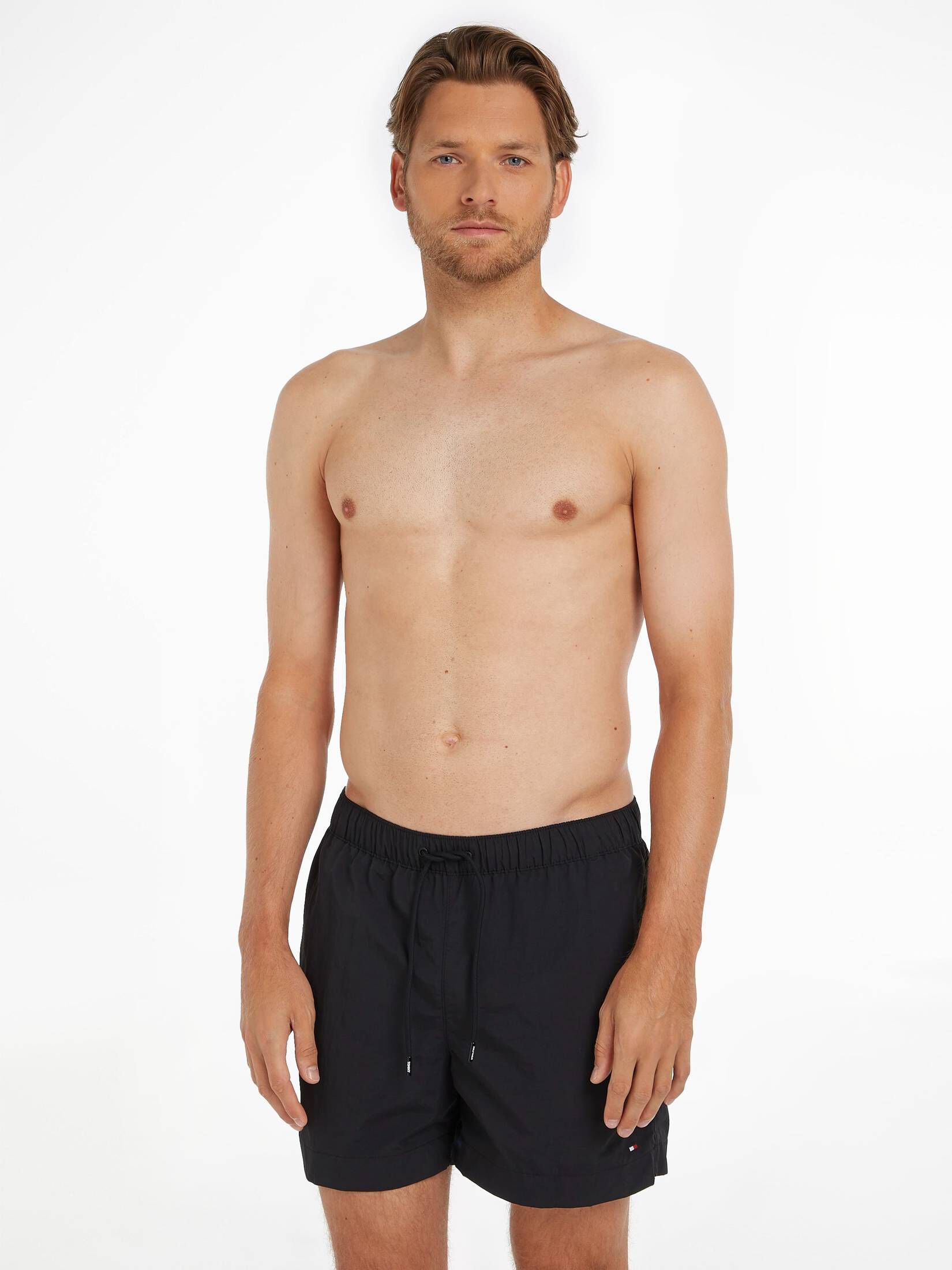 Herren-Badehose – 100 % Polyester, 17,8 Cm Schritt, Schnell Trocknend, Mit Netzfutter & 3 Taschen