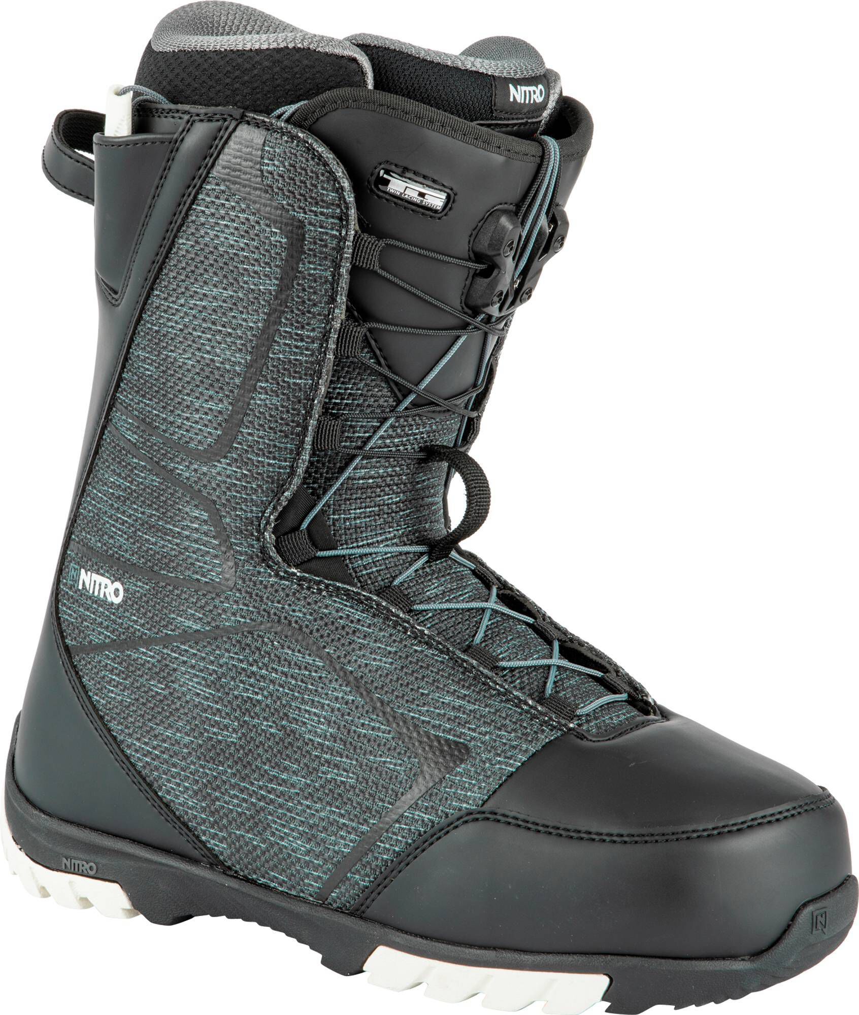 Scarponi Da Snowboard Nitro Sentinel TLS – Uomo, Morbidi, Con Allacciatura Rapida, Per Principianti E Freestyle - 3