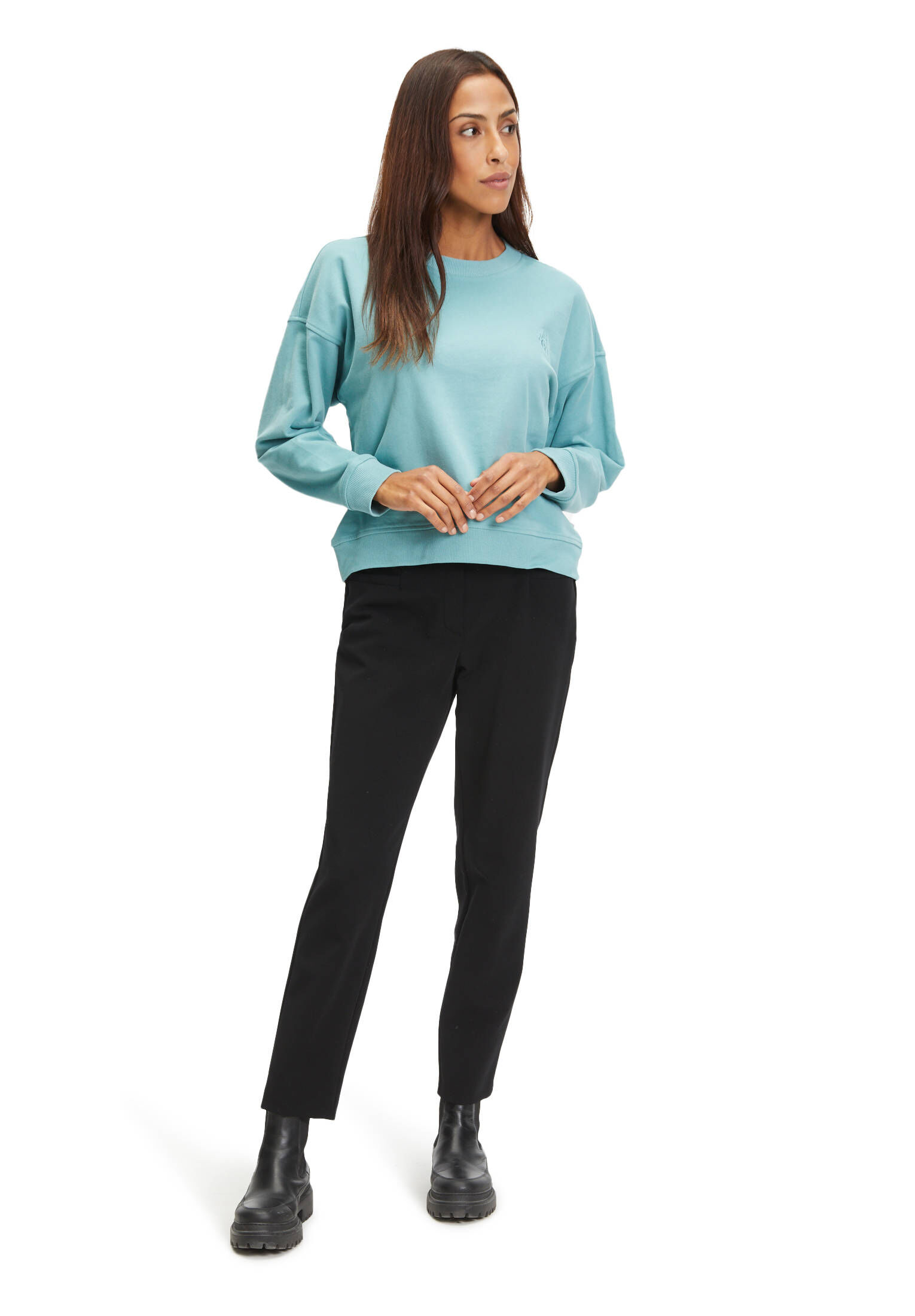 Damen Sweatshirt Ohne Kapuze - Weicher Pullover Für Herbst & Freizeit