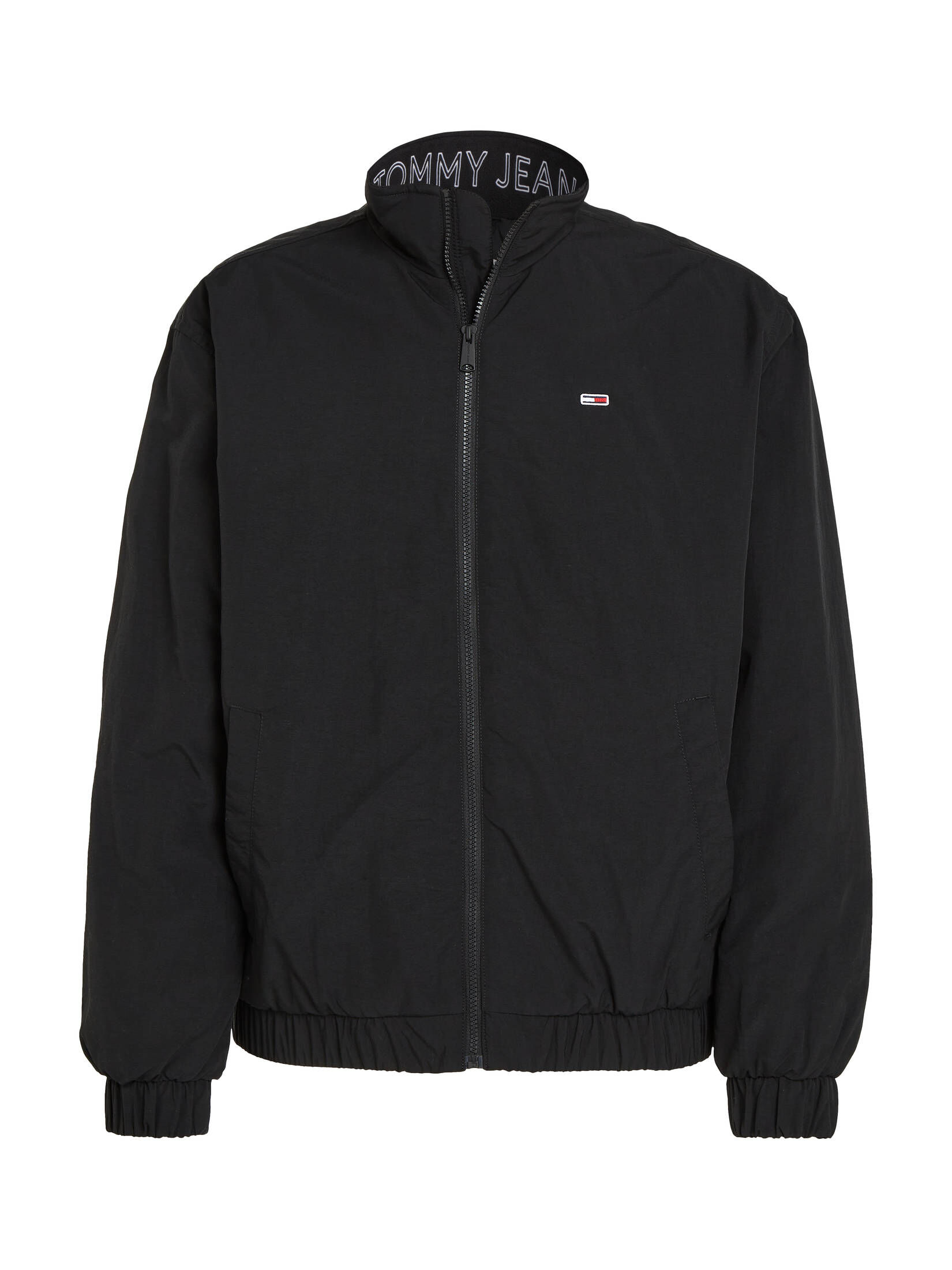 Tommy Jeans Herren Jacke mit Stehkragen in schwarz kaufen engelhorn