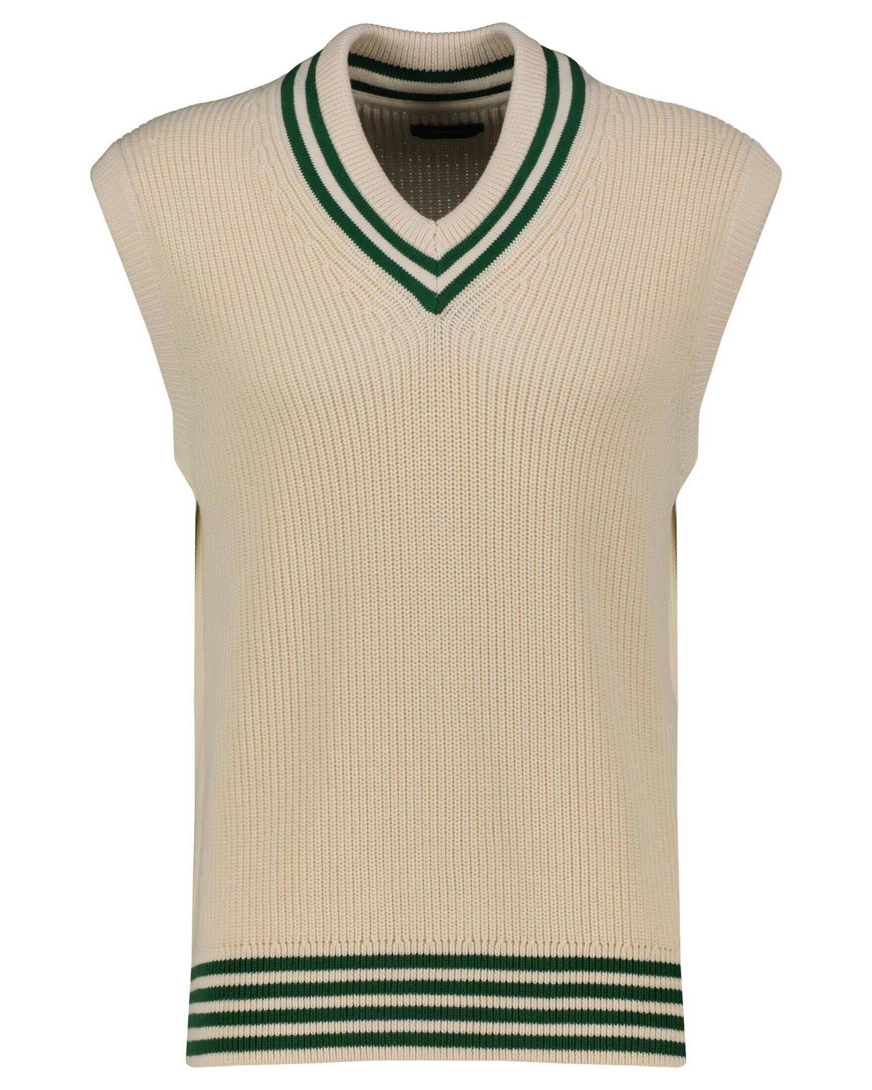 Herren Pullunder D1. RIBBED CRICKET VEST