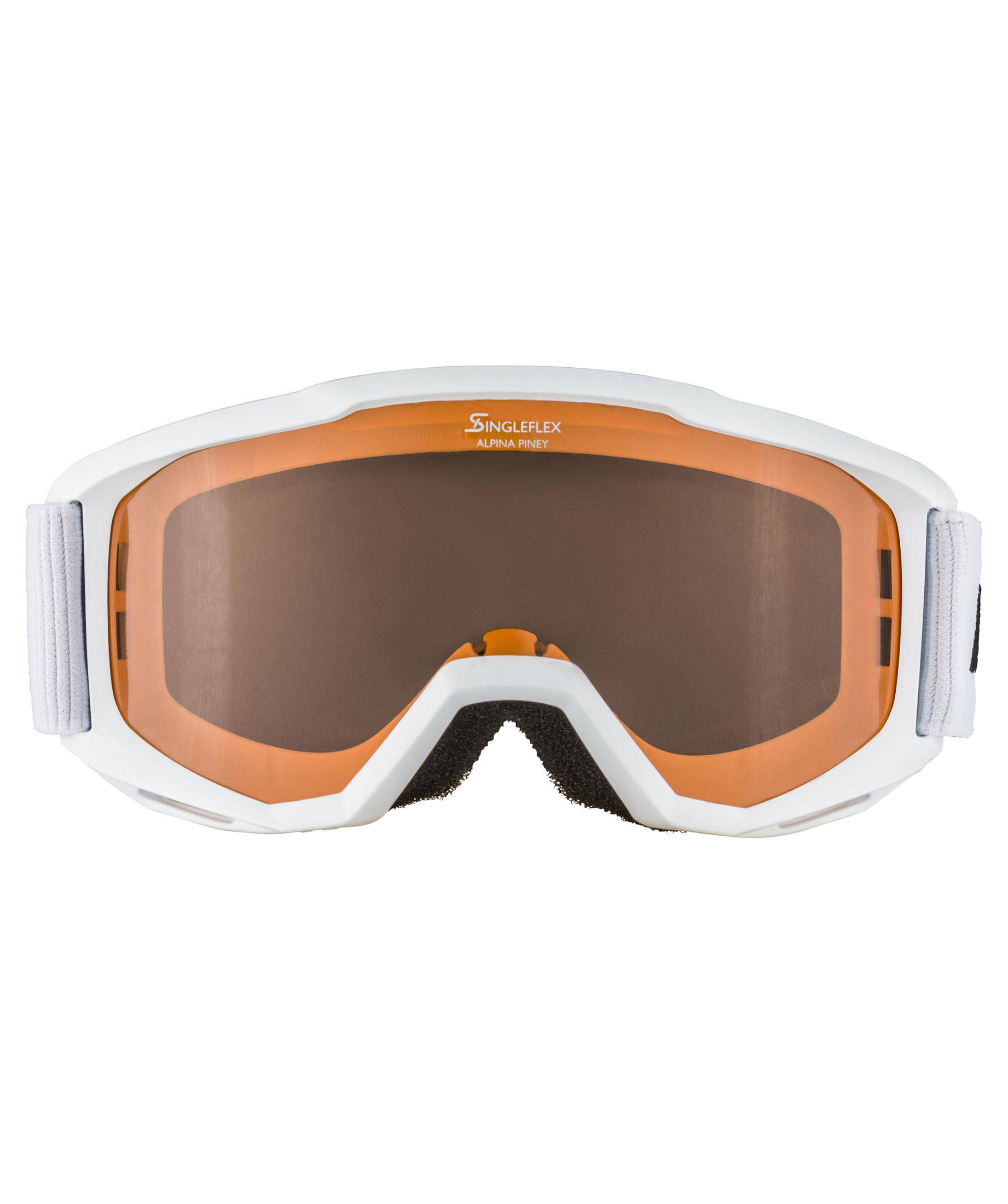 ALPINA Kinder Skibrille Piney 2.0 - Q-Lite Technologie Wasserdicht Für Ski & Snowboard