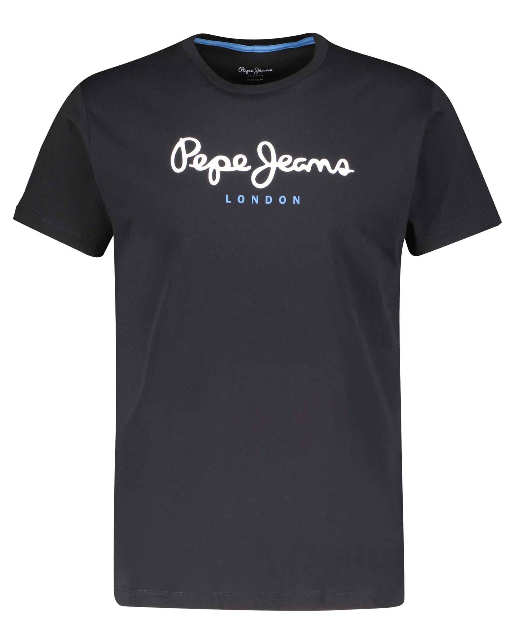 PEPE JEANS Herren T-Shirt Mit Logo-Print – Regular Fit, Aus Weichem Baumwollstoff