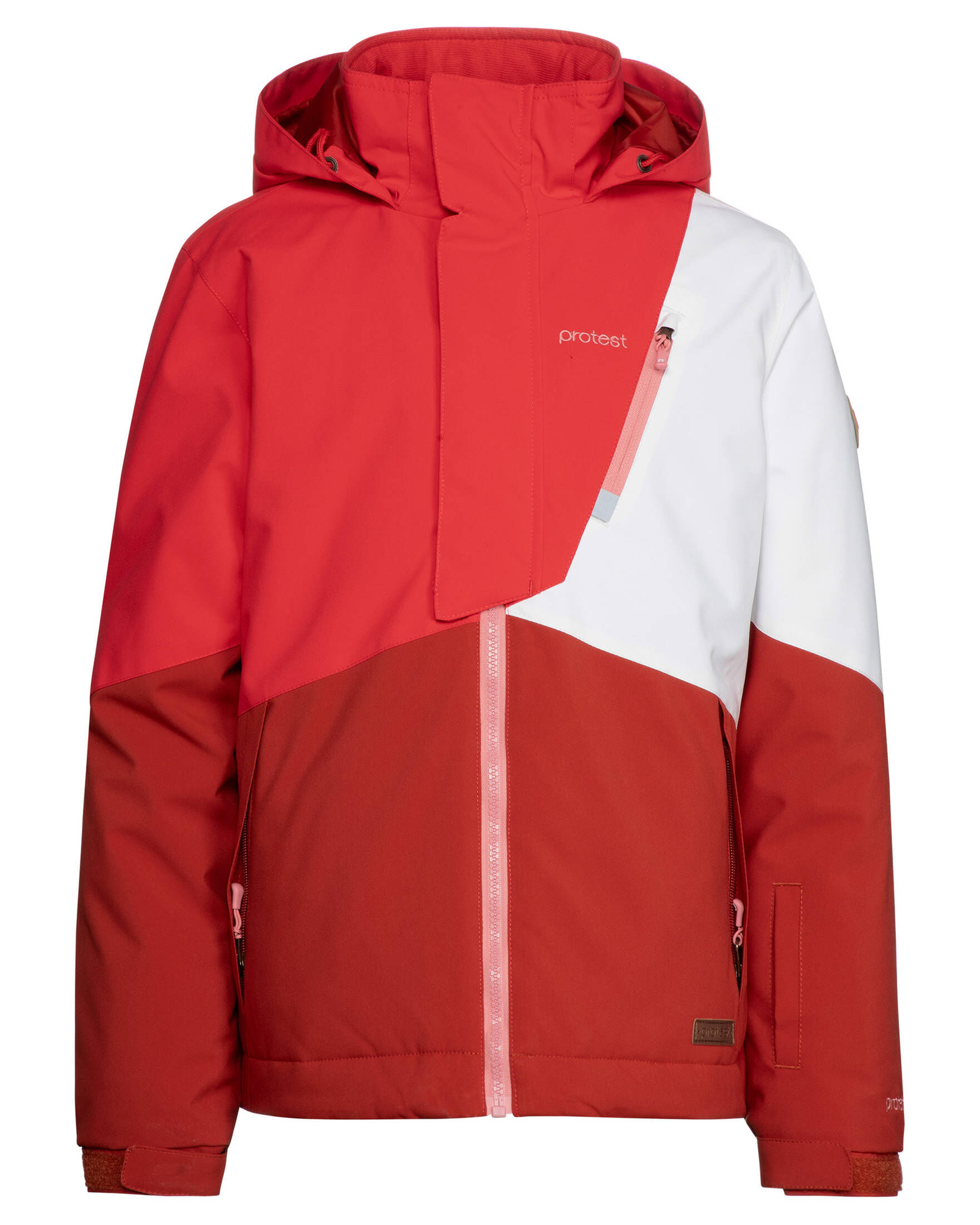 Protest Mädchen Skijacke PRTNoortje - 10.000mm Wasserdicht Mit Skipasstasche