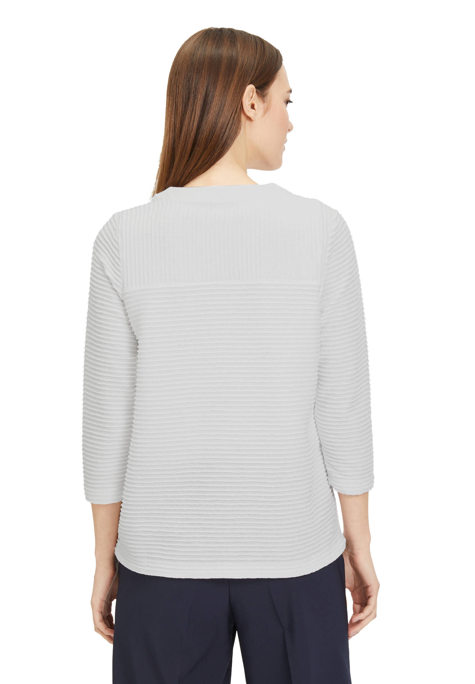 Betty Barclay Damen Shirtjacke – Mit Rippenstruktur Für Einen Lässigen Look