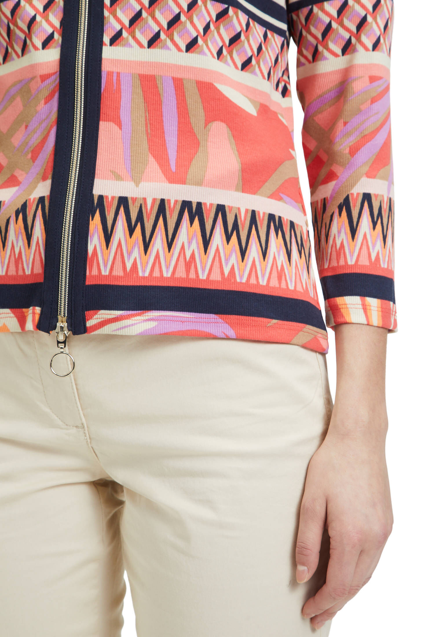 Betty Barclay Damen Shirtjacke – Mit Rippenstruktur Für Einen Lässigen Look