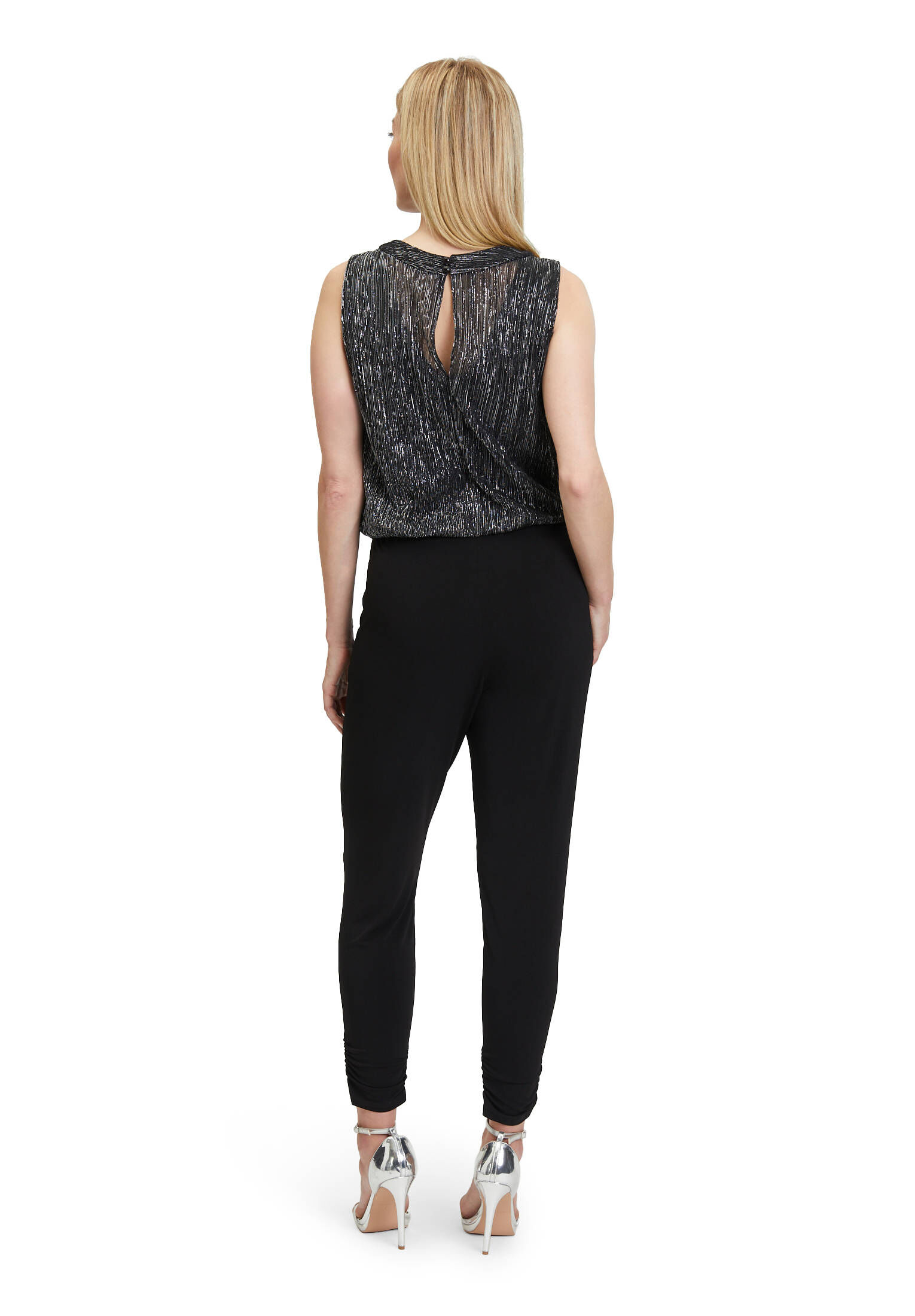 Vera Mont Damen Jumpsuit Mit Spitze - Eleganter Overall Für Festliche Anlässe