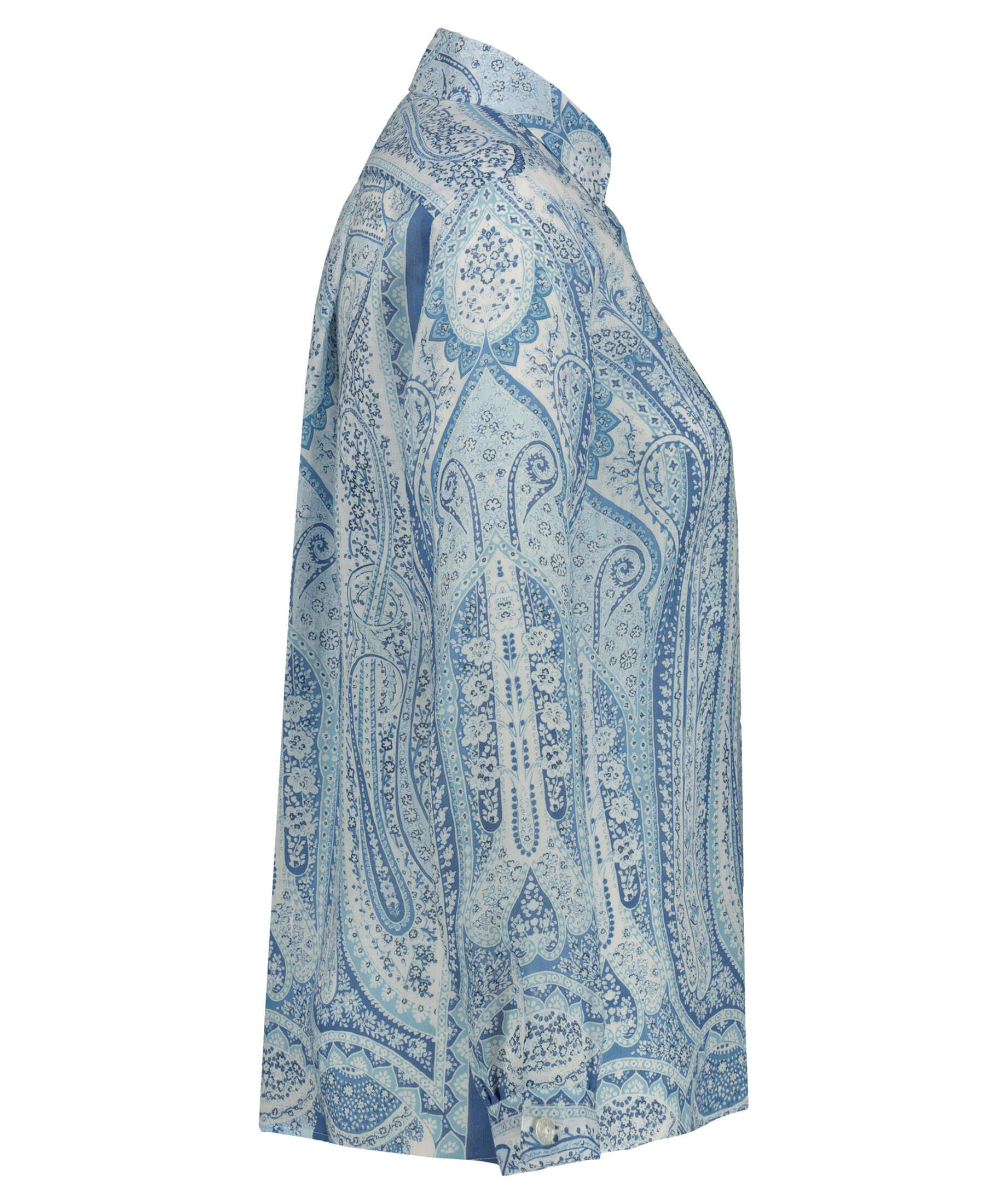 Damen Langarm Maxi Bluse main image 1