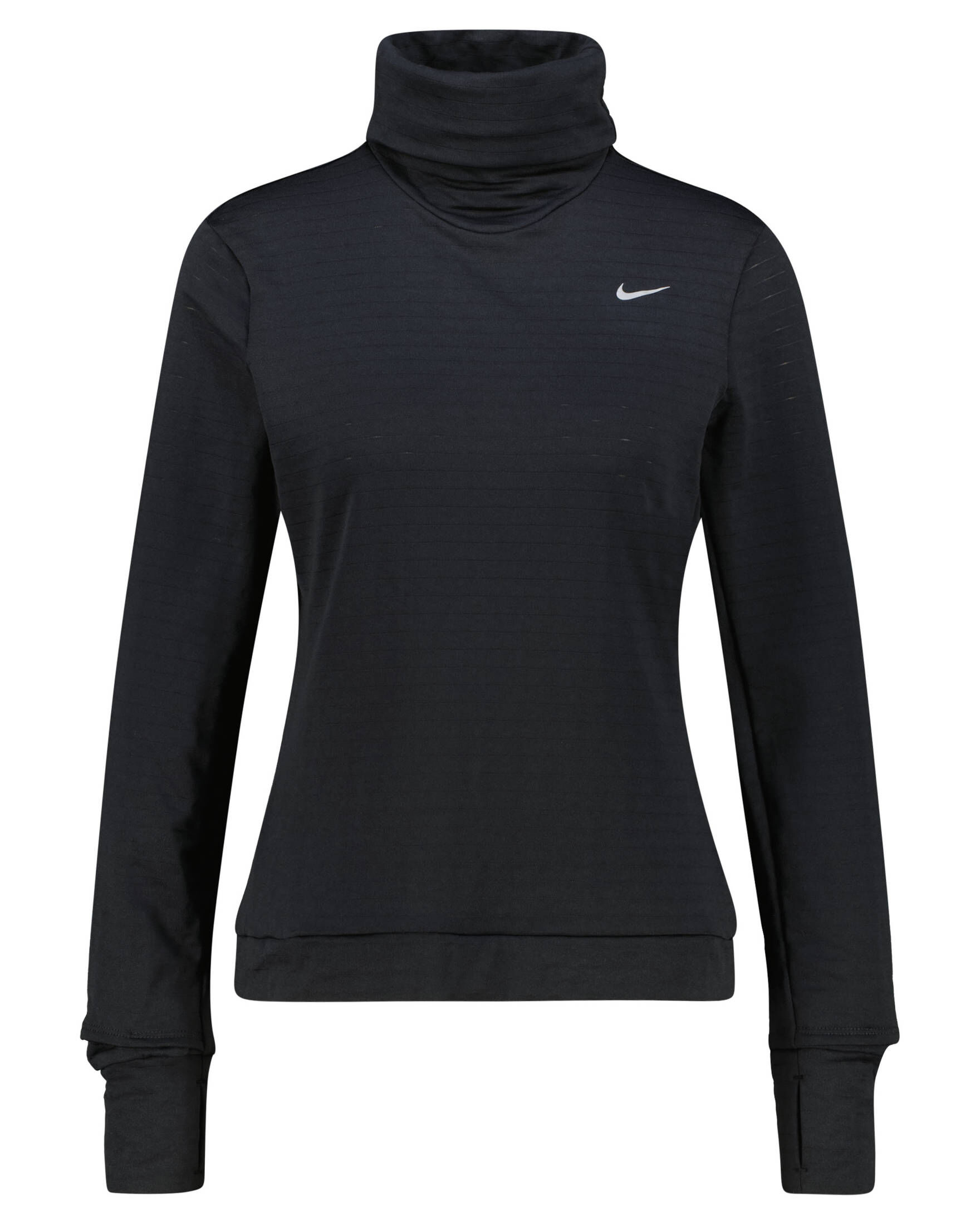 Nike Damen Laufshirt mit Rollkragen THERMA-FIT SWIFT in schwarz