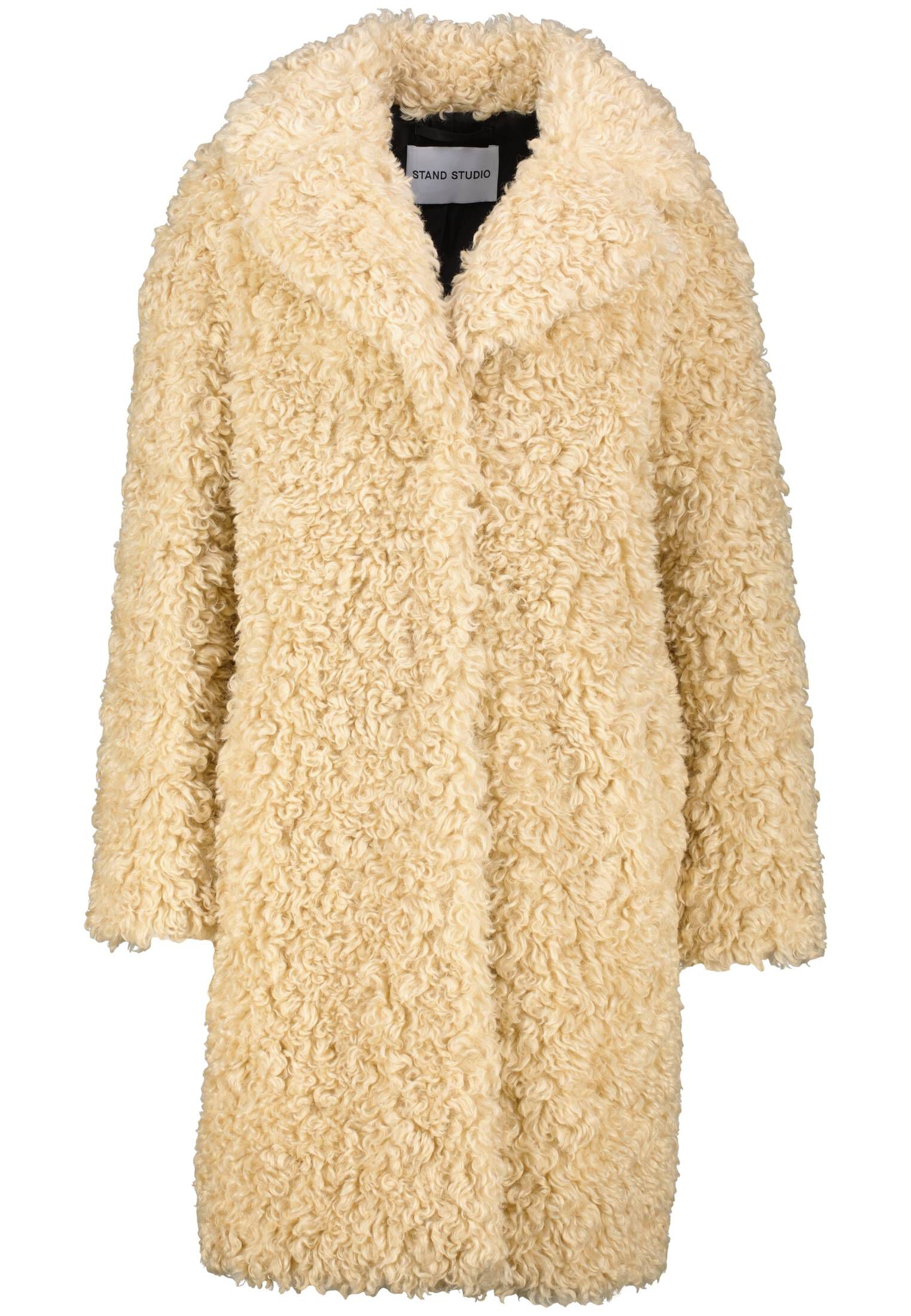 Camille Teddy Stand Mantel Teddy Stand Studio Faux Fur Fell Teddy