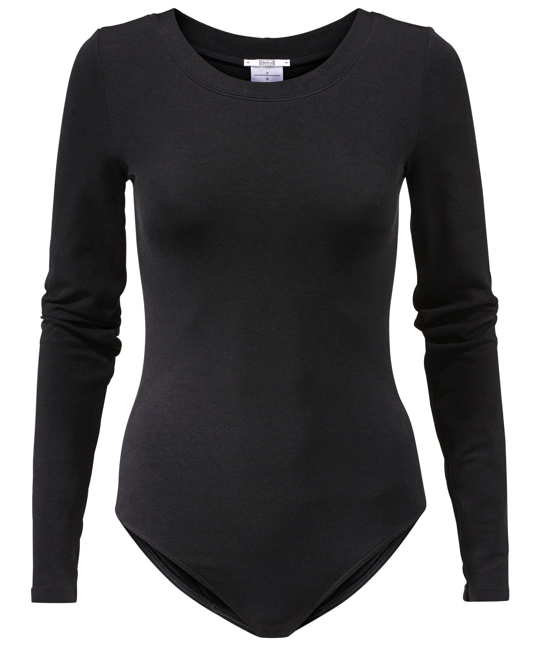 Damen Body Mit Quadratischem Ausschnitt - Kurzarm Einteiler In Schwarz