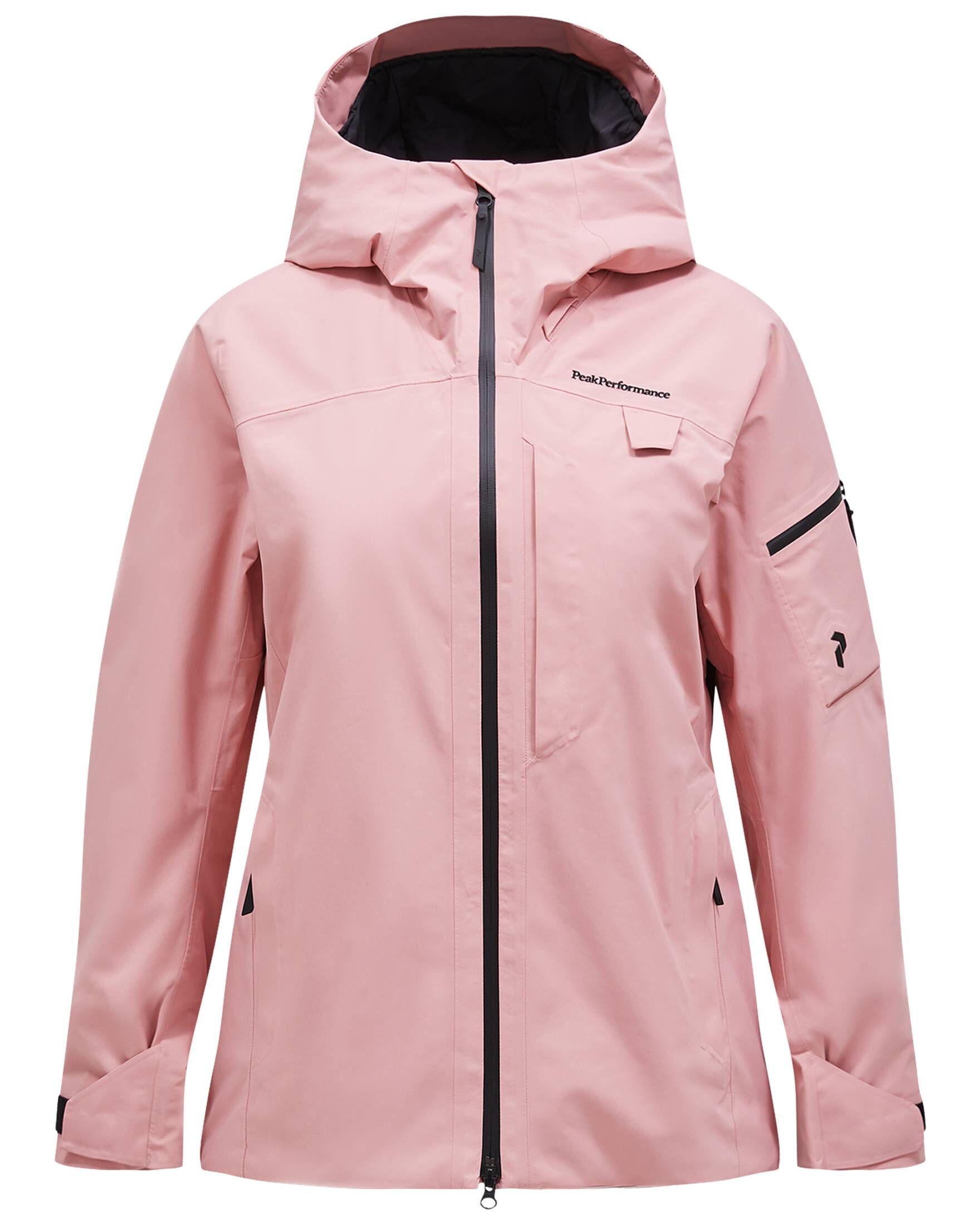 Kapuze Leichte Jacke Damen WeiÃƒÂŸ Peak Performance Skijacke