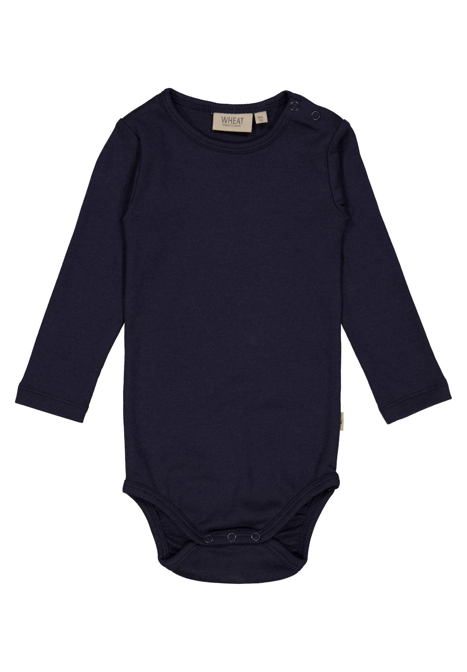 Wheat Merino Wolle Baby Body Langarm - OEKO-TEX Zertifiziert