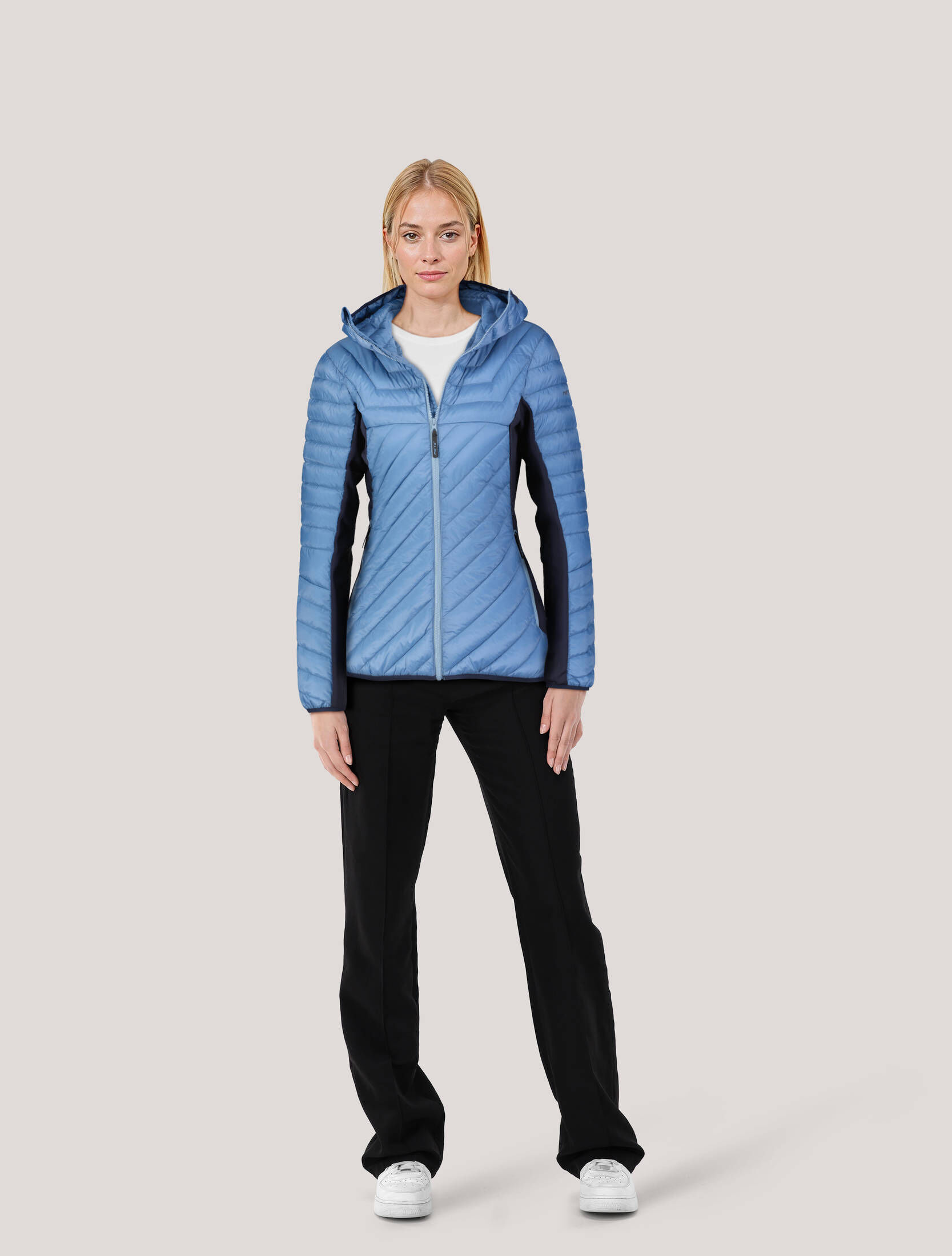 Meru Damen Steppjacke HALIFAX In Grau Kaufen