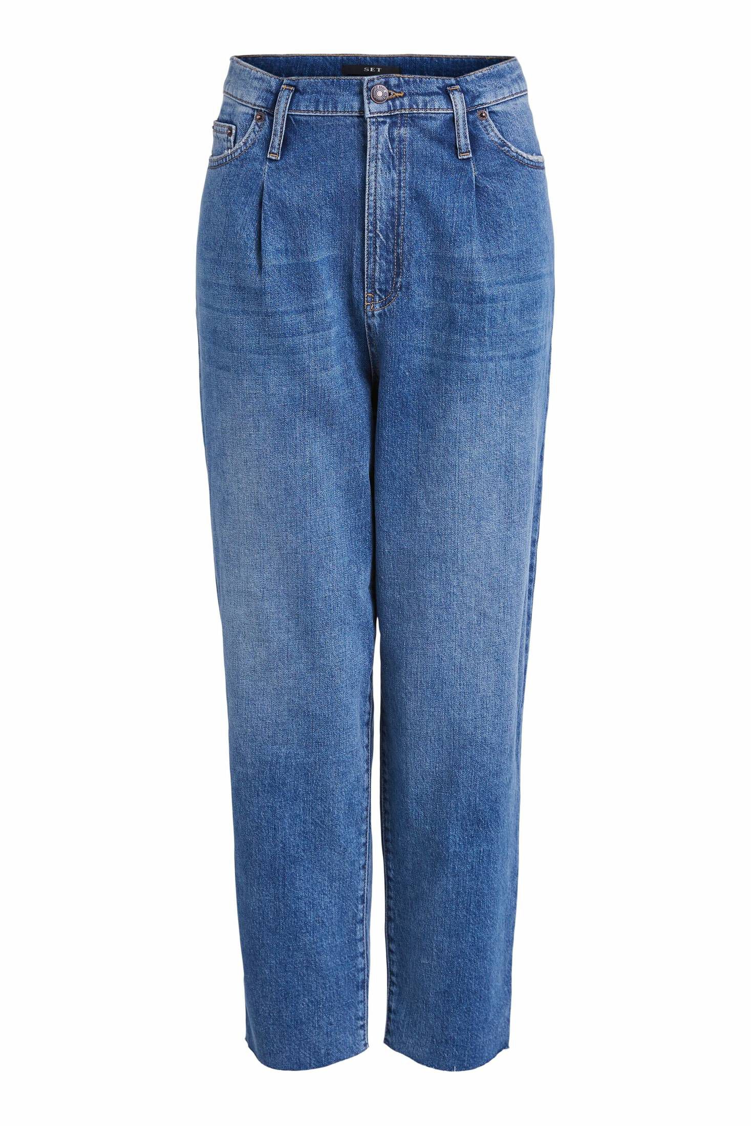 Blau 40 Zara Slouchy jeans Rabatt 50 % DAMEN Jeans Slouchy jeans Destroyed 