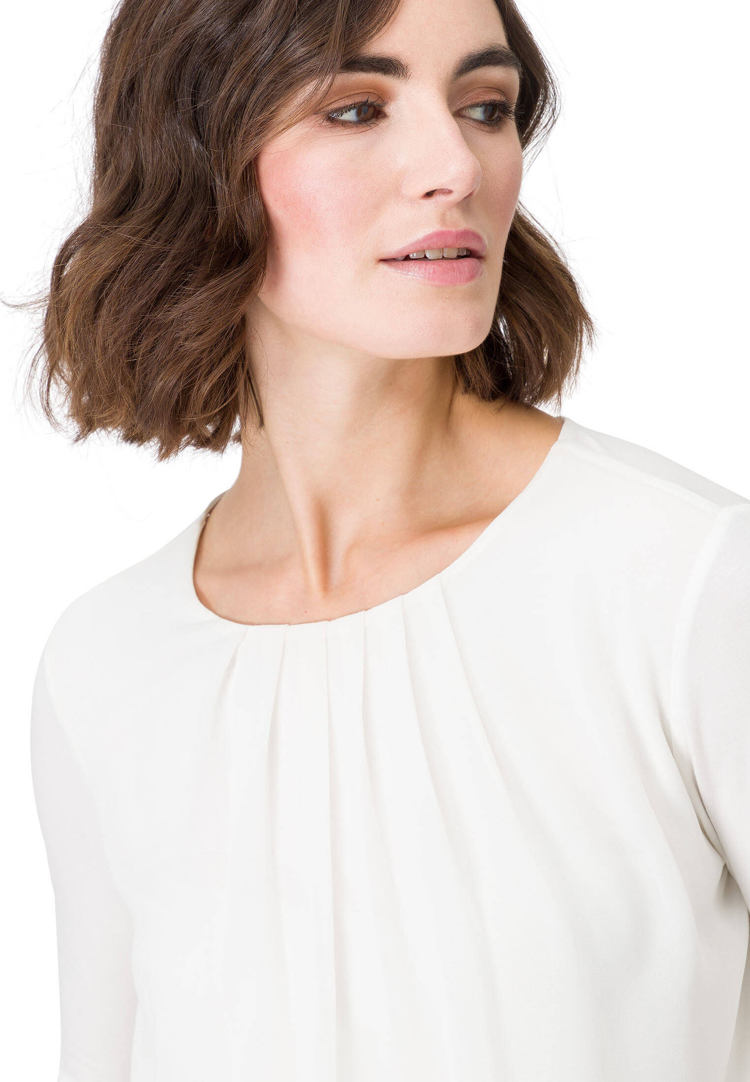 PIECES Blusenshirt Donna - Maglietta In Tessuto Resistente - Design Moderno Danese