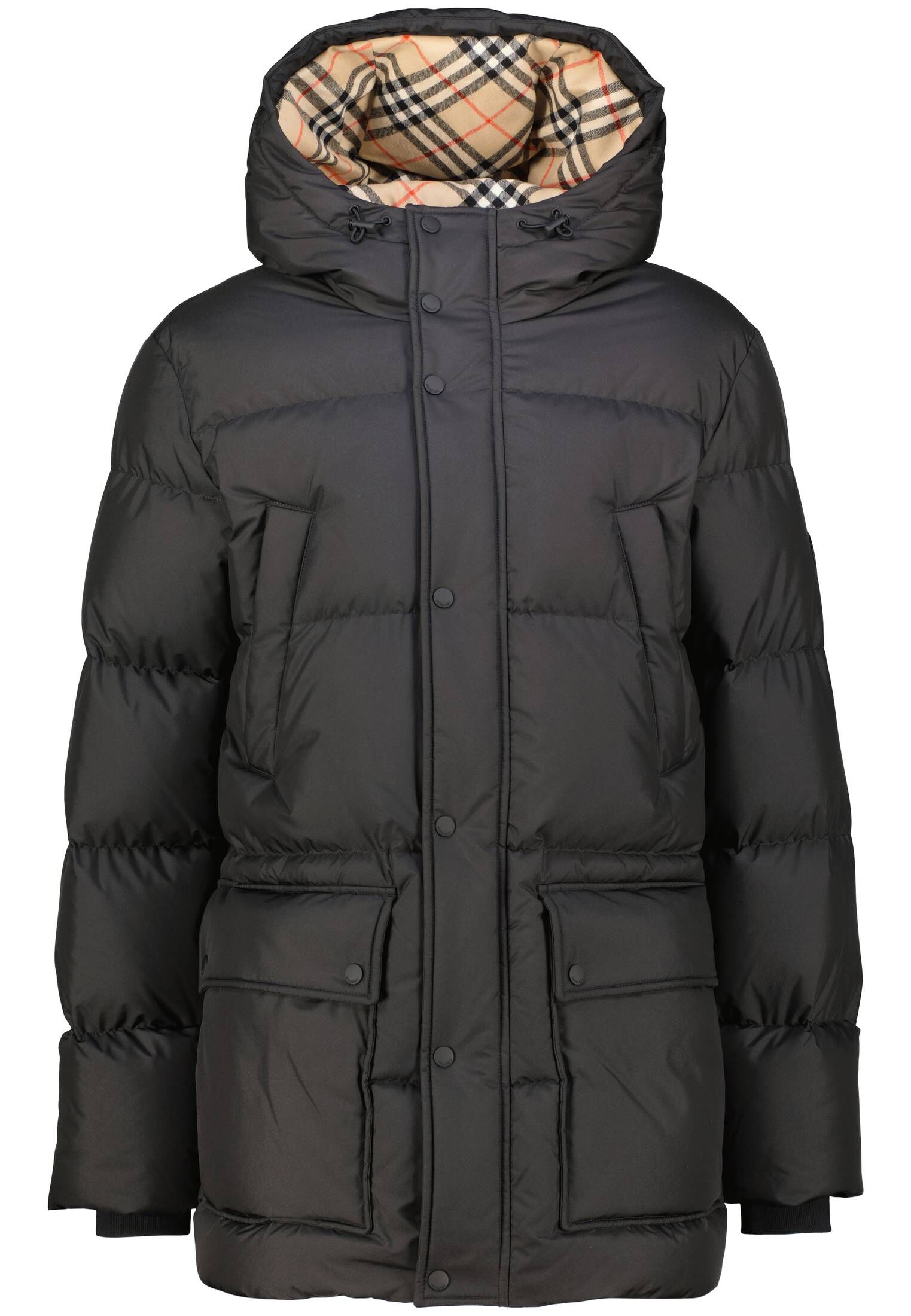 Burberry Herren Daunenjacke mit Kapuze BURFORD in schwarz kaufen