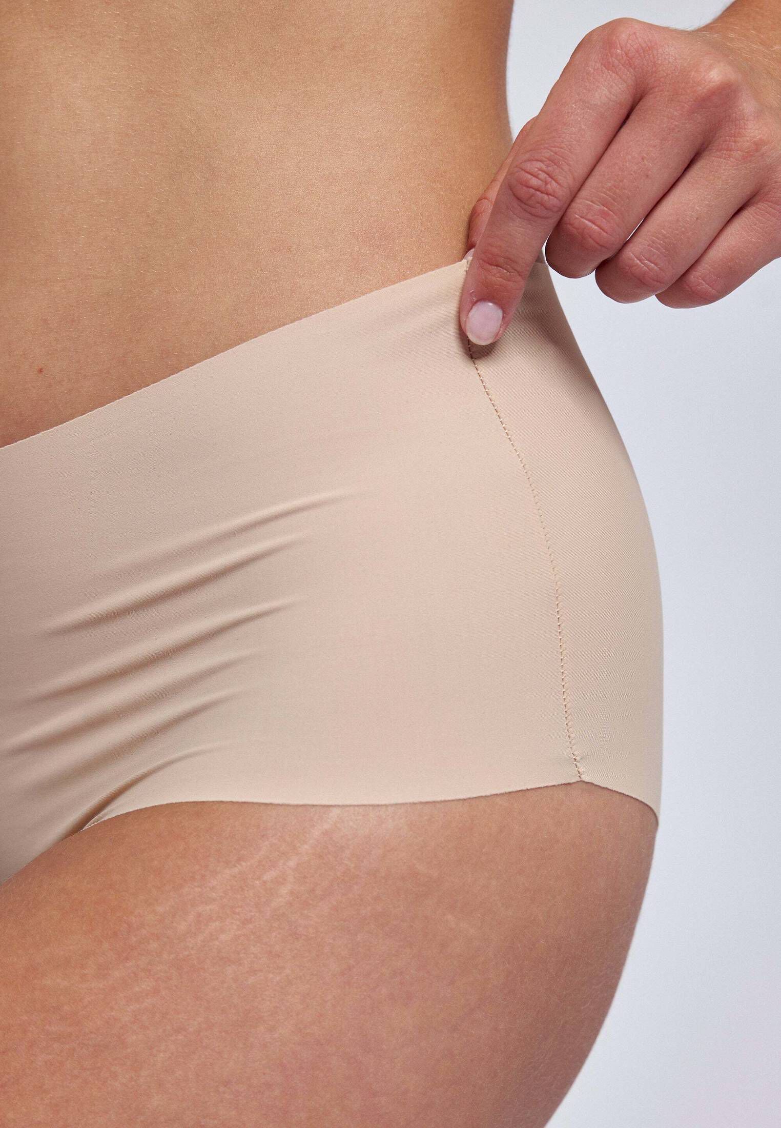 DAGI 2 PACK REGULAR WAIST HIPSTER - Slip - off white/crème