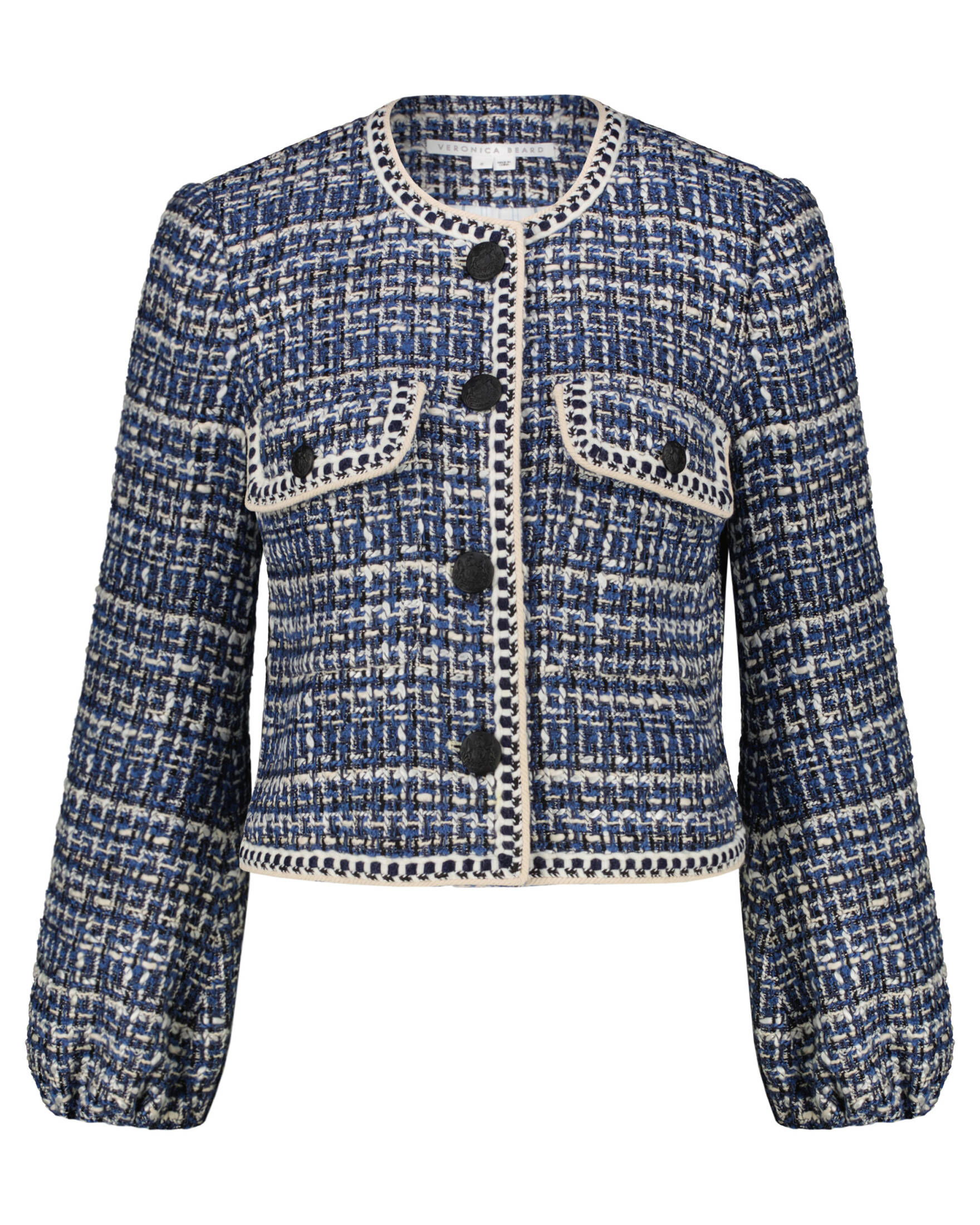 veronica beard gingham blazer