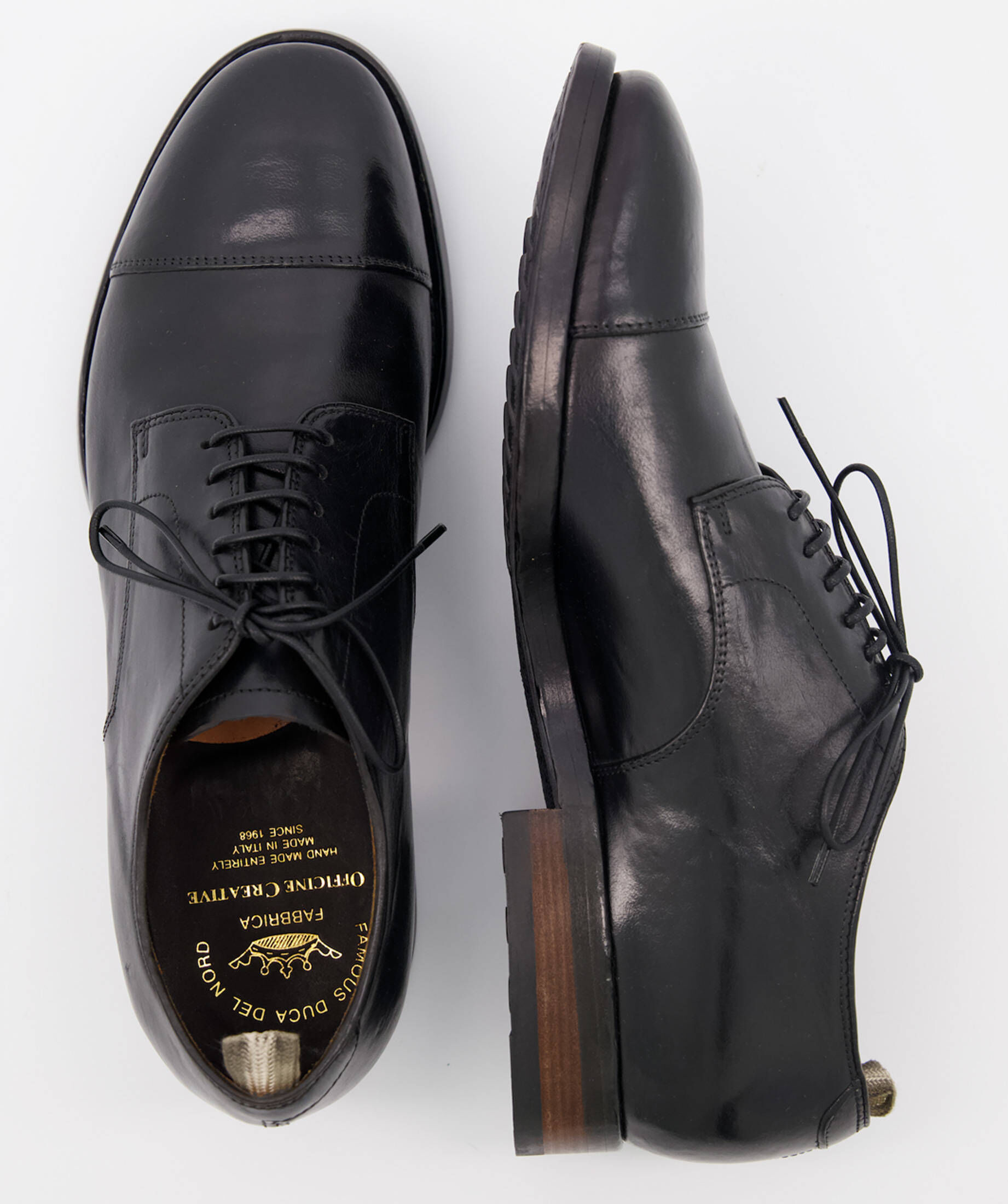 Herren Schuhe Schnürschuhe Oxford Schuhe Officine Creative Providence Halbschuhe in Schwarz für Herren 