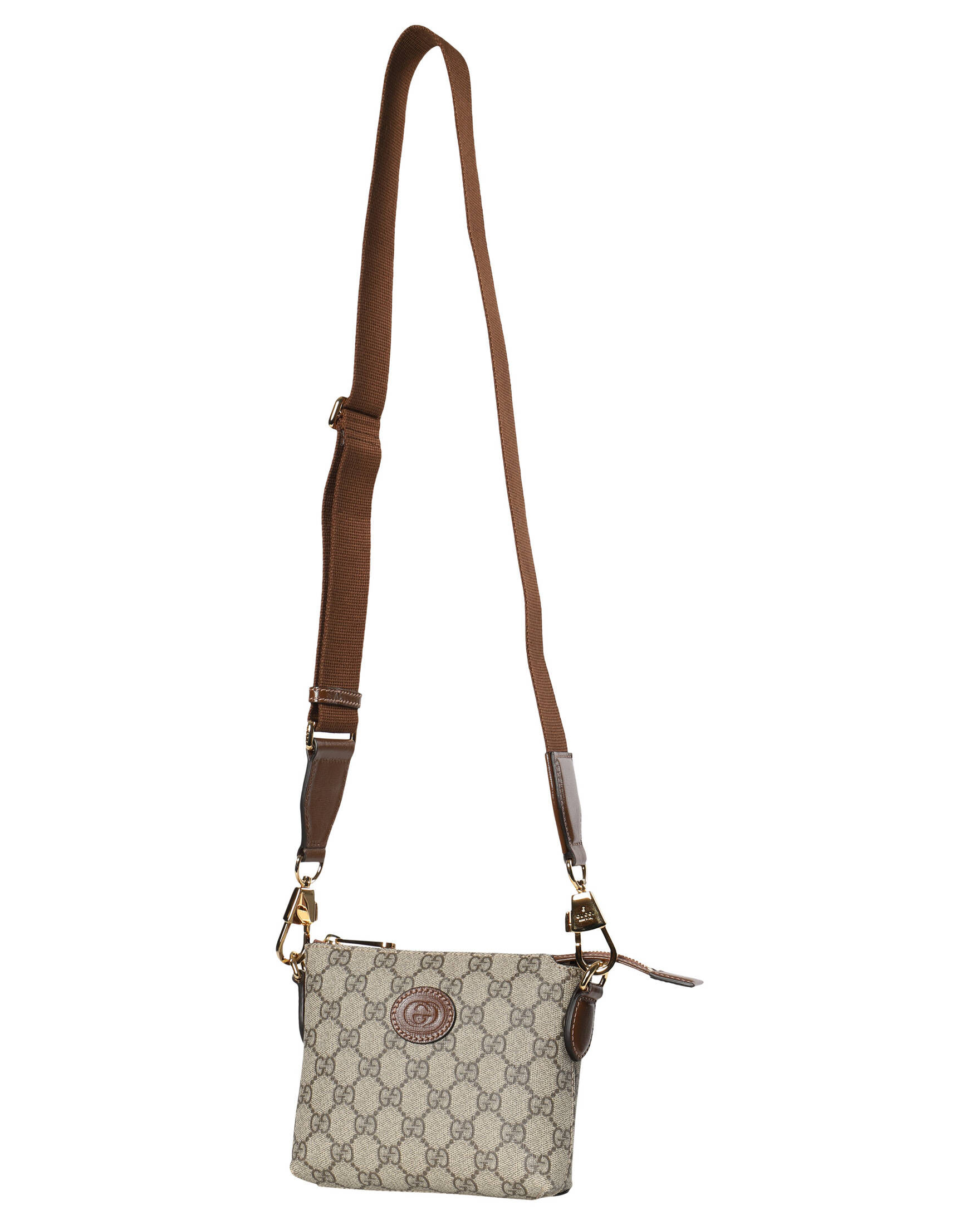 Herren Umhängetasche Aus Echtleder - Vintage Messenger Bag, Ca. 24x27 Cm, Verstellbarer Gurt