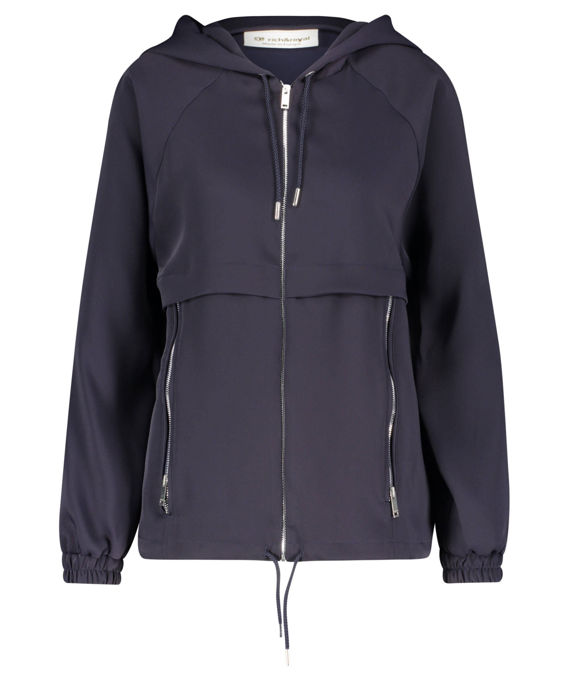 Hoodie Damen Mit Reißverschluss - Leichte Sweatjacke Mit Kapuze & Taschen