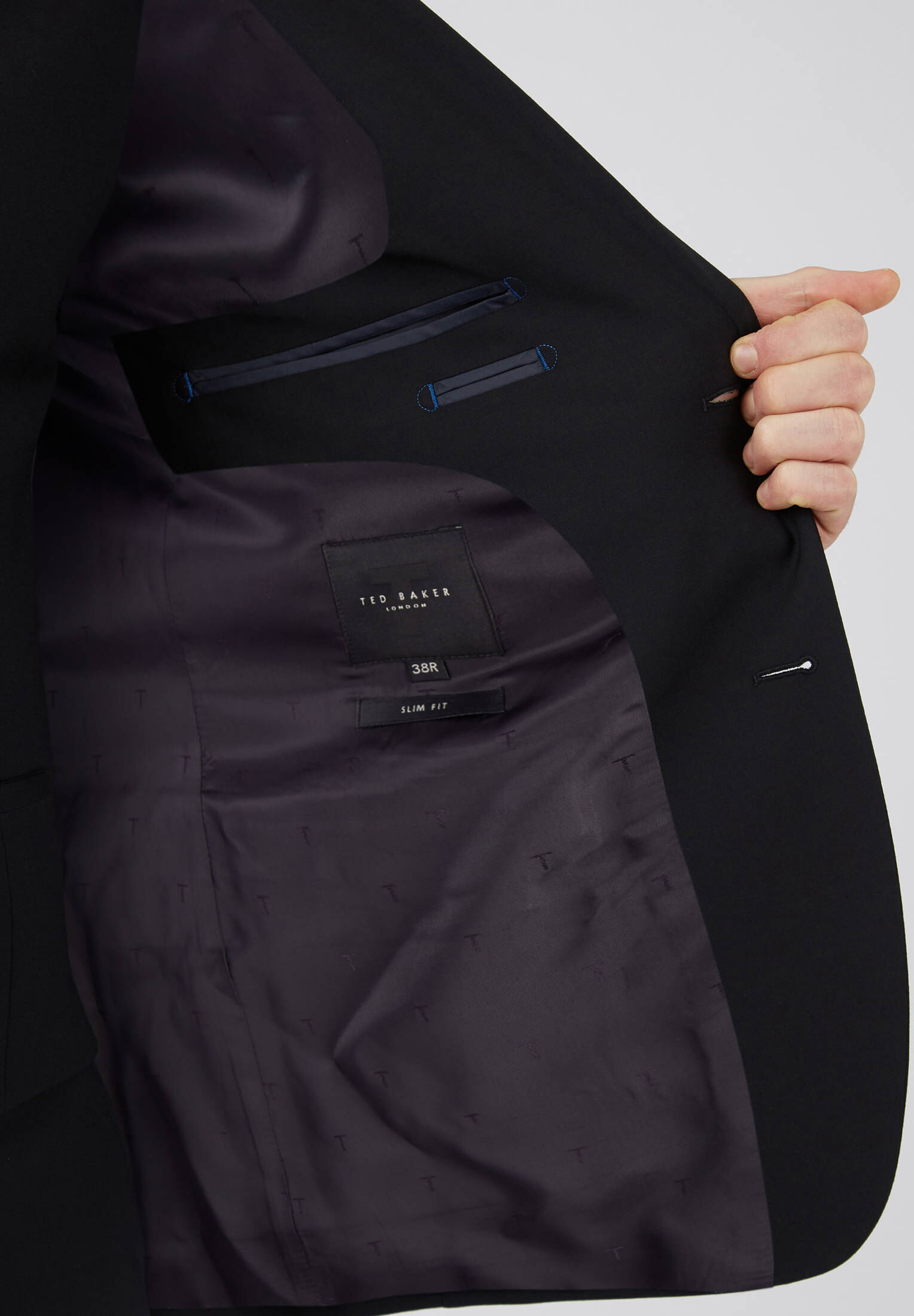 ESPRIT Herren Anzugjacke - Business Sakko Mit Stretch Für Optimalen Komfort