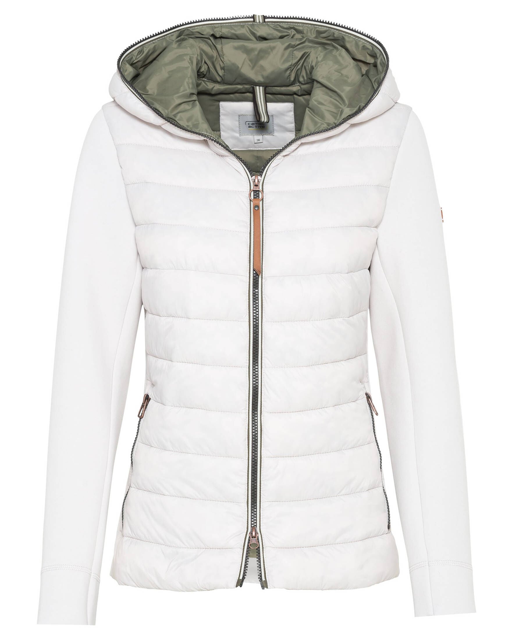 Camel Active Damen Steppjacke Mit Abnehmbarer Kapuze – Wasserabweisend, Winddicht, Taillenbetont