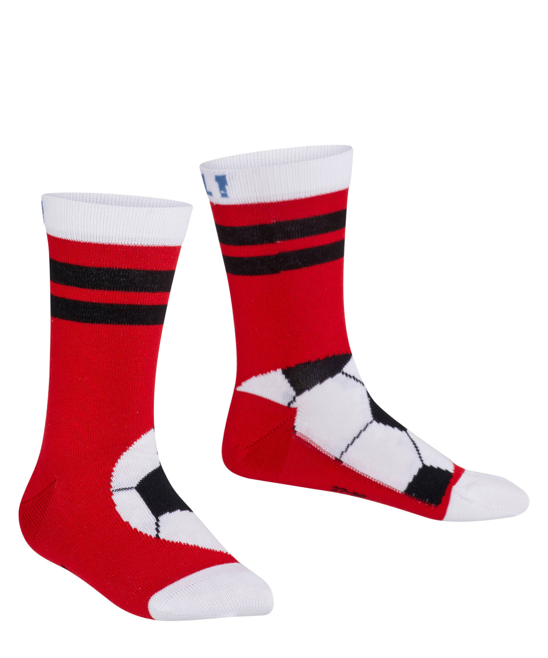 FALKE Enfant Active Soccer Chaussettes Épaisses Fantaisie Rayées - Anti-Transpiration Sport