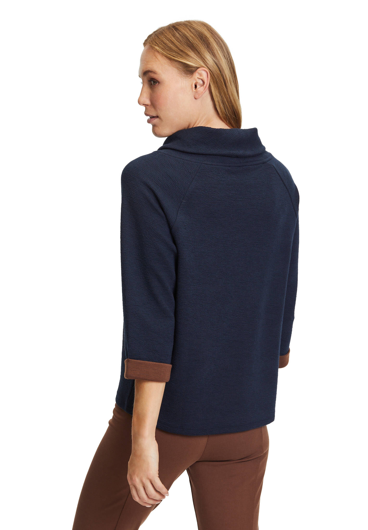 Damen Sweatshirt Mit Großen Taschen - Bequem & Atmungsaktiv Für Herbst/Winter